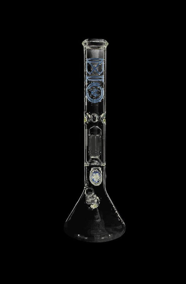 Bio Hazard 18-Inch Ice Bong with 8-Arm Tree Percolator - A Must-Have Smoking Companion