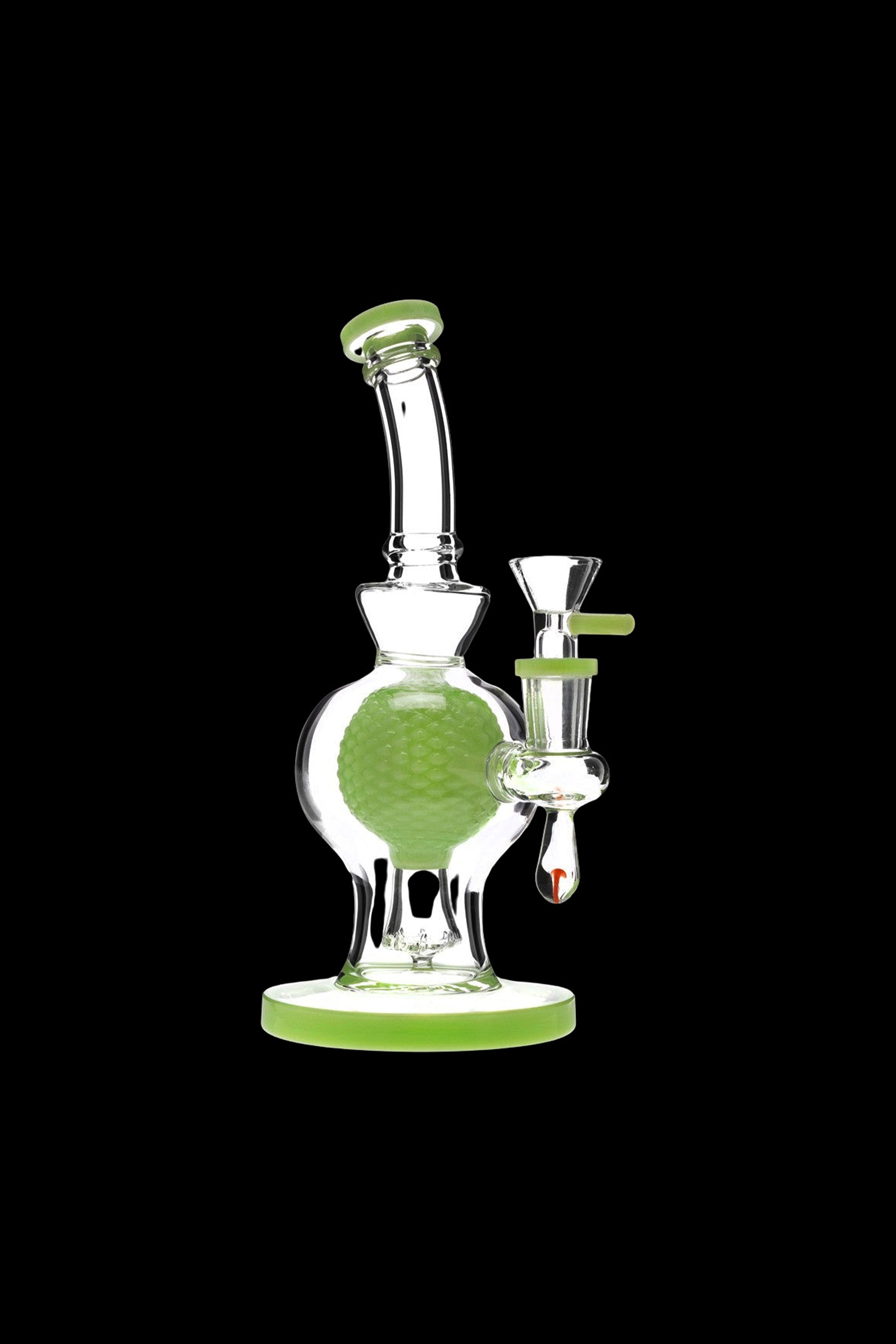 HB King Grid Globe Perc Water Pipe - An Unbeatable Smoking Essential