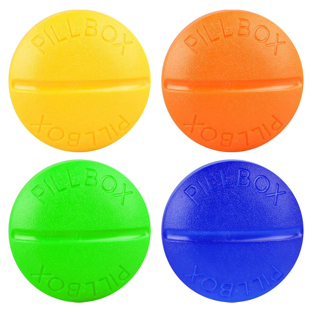 Bulk 10-Pack Four Chamber Pill Medicine Containers - Ideal for Organization!