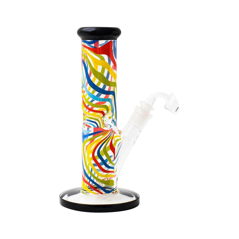 Famous Brandz Amnesia Dab Rig with Quartz Banger - A Trippy Smoking Experience
