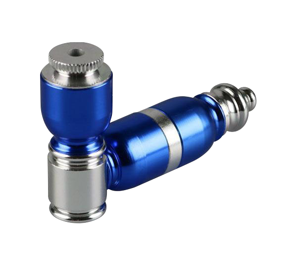 Vibrant Portable Metal Dry Herb Hand Pipe