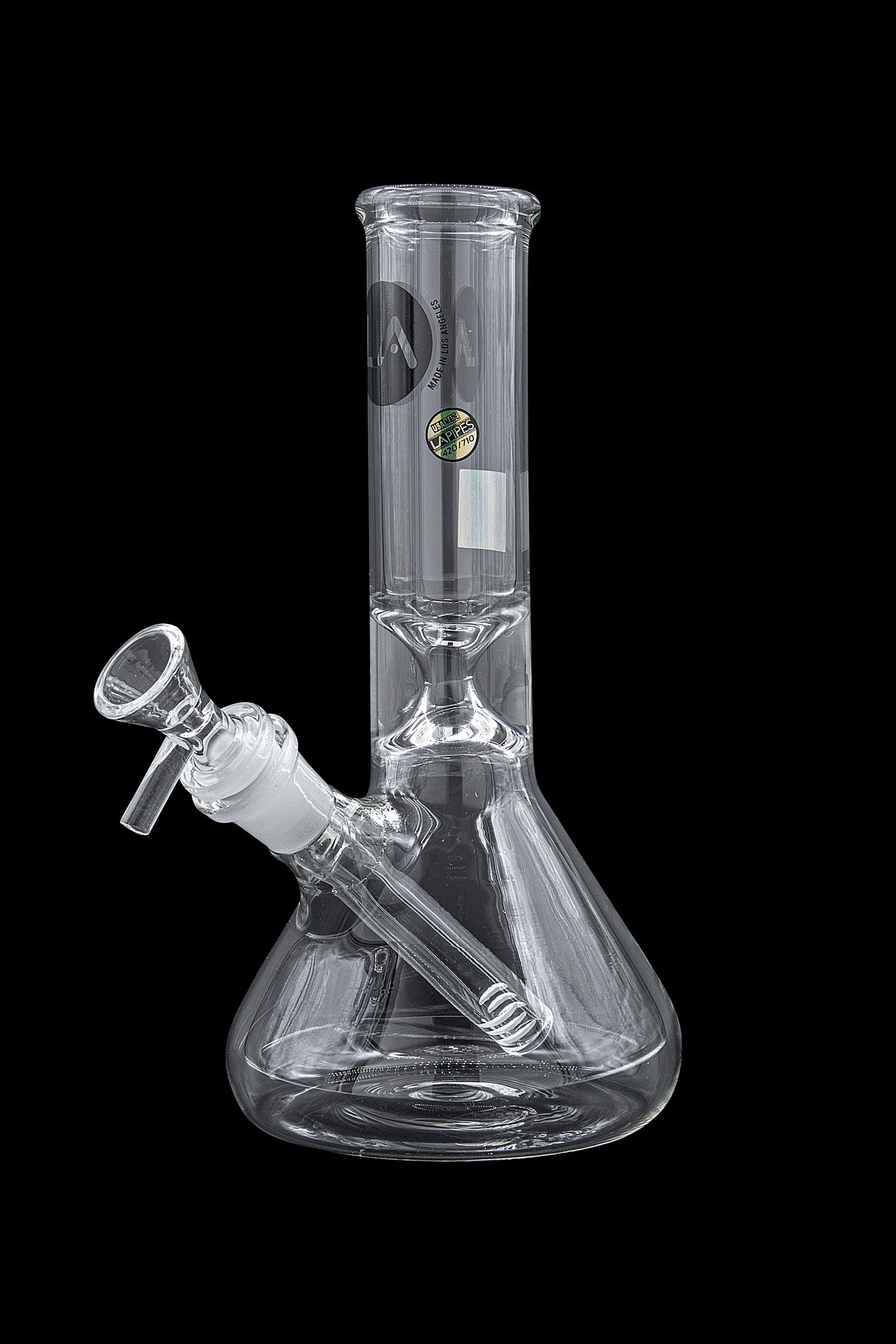 LA Pipes Shortstop Beaker Bong - A Timeless Smoking Essential