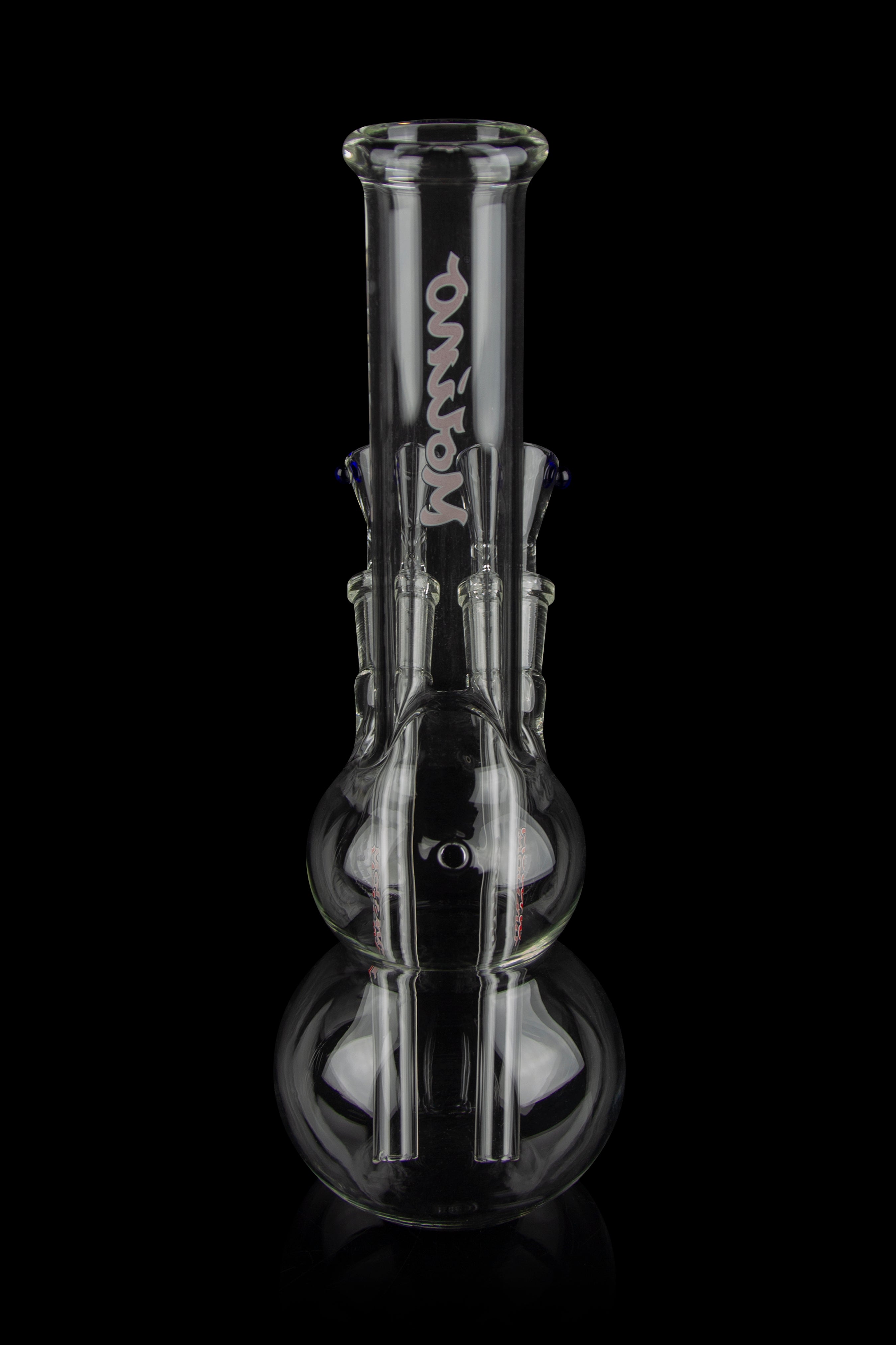 Molino Glass Double Shooter Party Bong - The Ultimate Party Essential