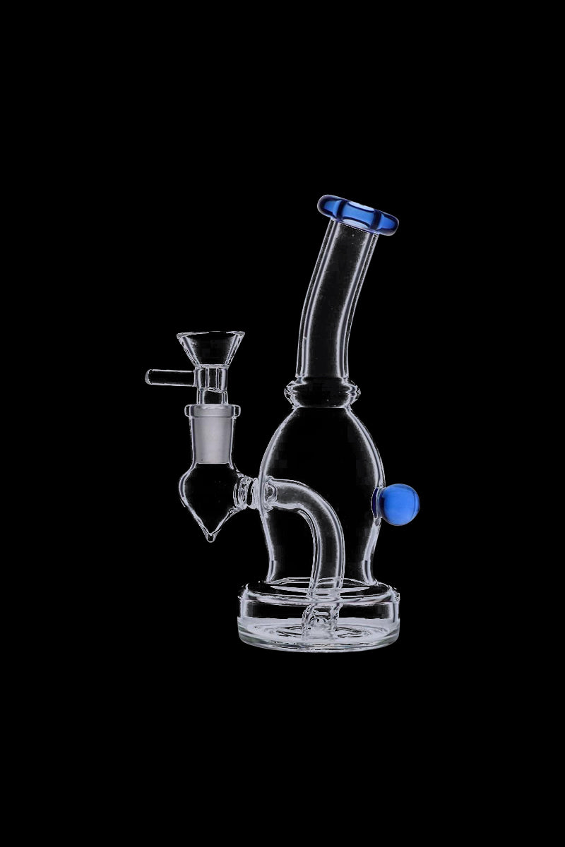5.5-Inch Glass Bubbler with Fixed Diffuser - A Mini Marvel!