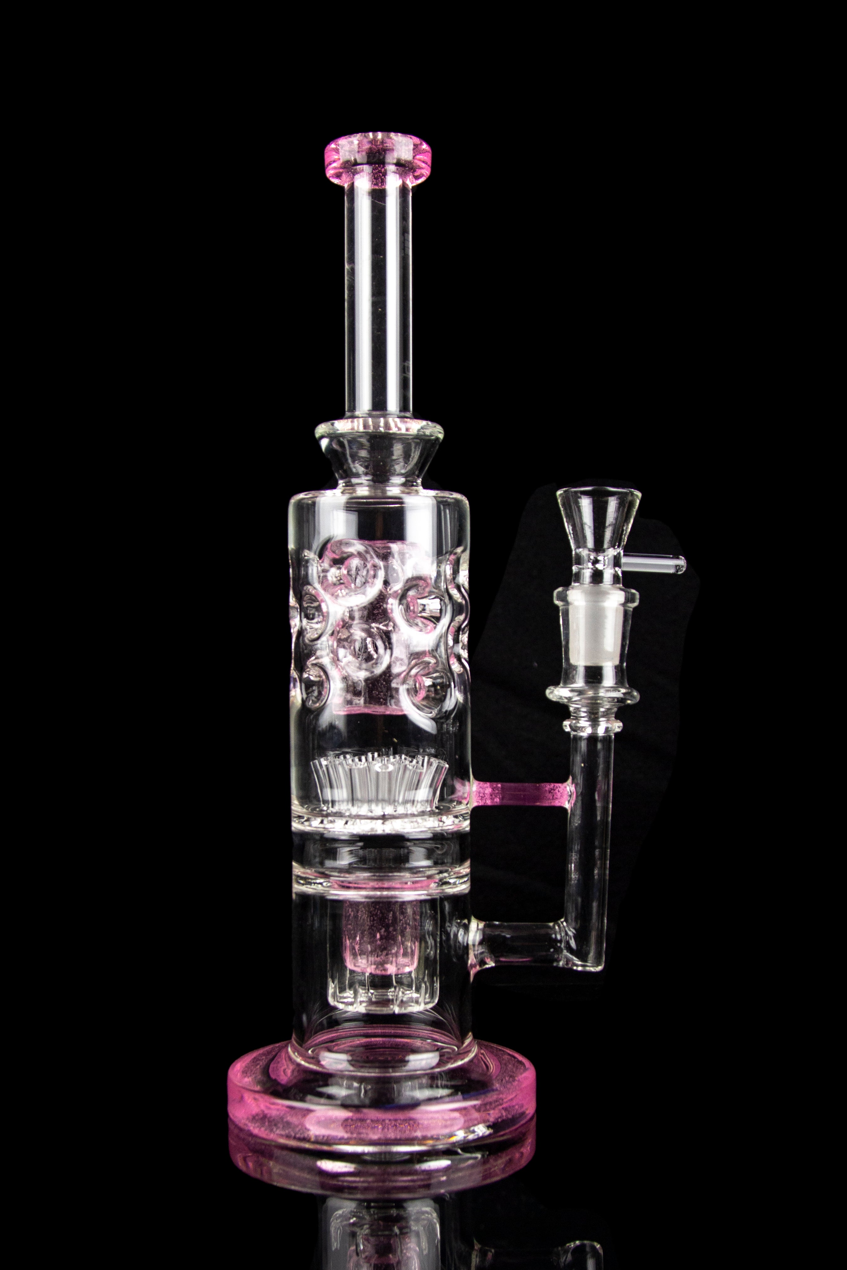 BoroTech Glass Midgard: Inverted Showerhead to Sprinkler Perc Water Pipe