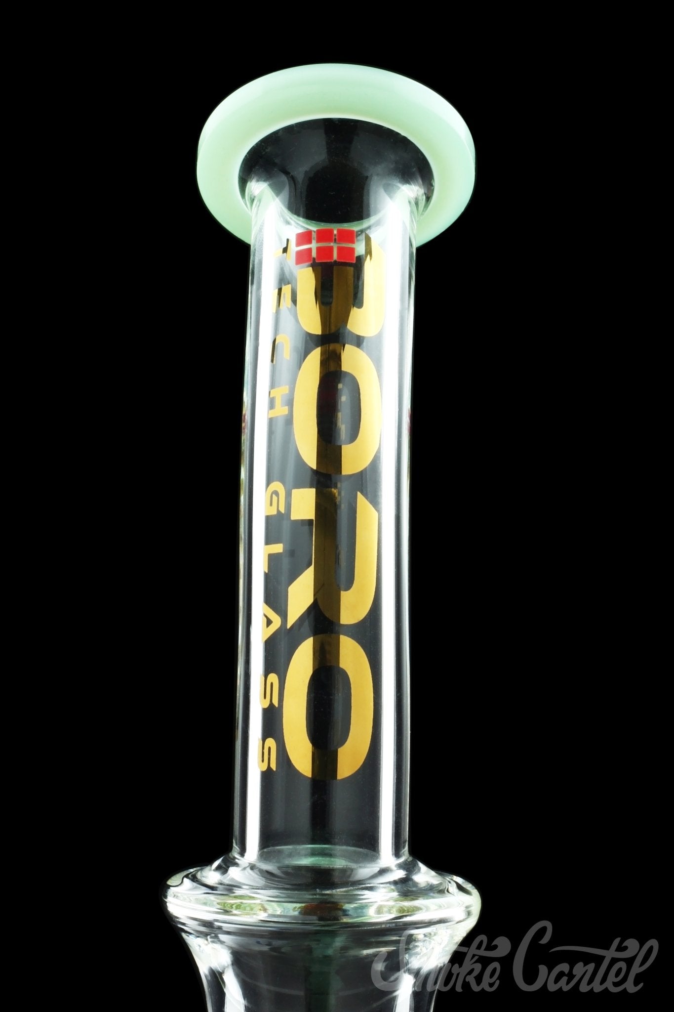 BoroTech Glass Gefion Flared Beaker Showerhead - The Ultimate Relaxation Pipe