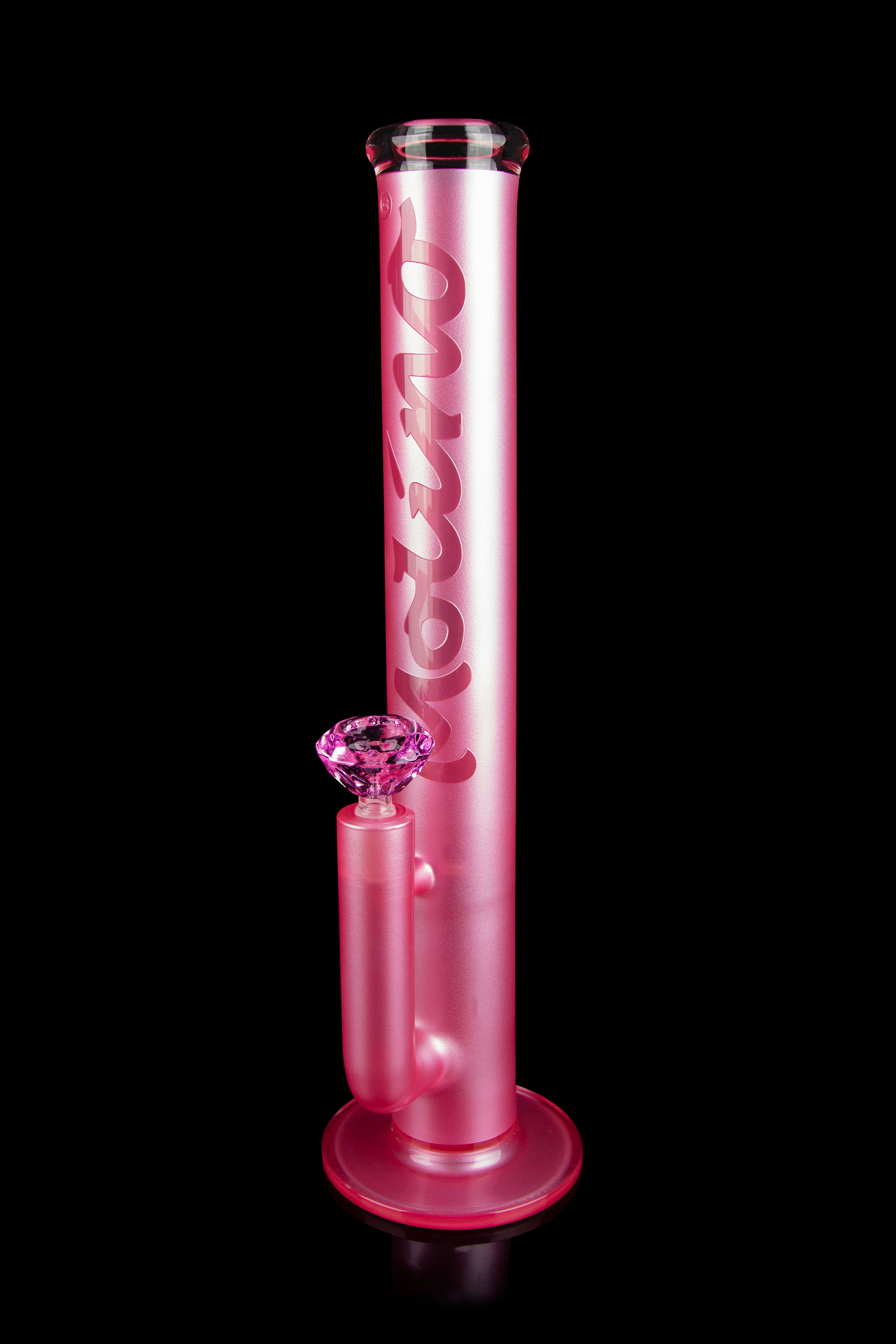 Molino Glass Pink Panther Stemless Bong - A Stunning Smoking Companion