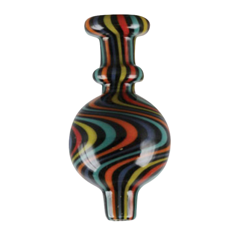 Colorful Spiral Ball Carb Cap: A Must-Have for Dabbers