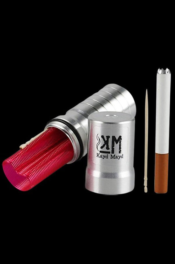 Kayd Mayd Metal Dugout with Digger One Hitter - A Must - Have Smoking Companion