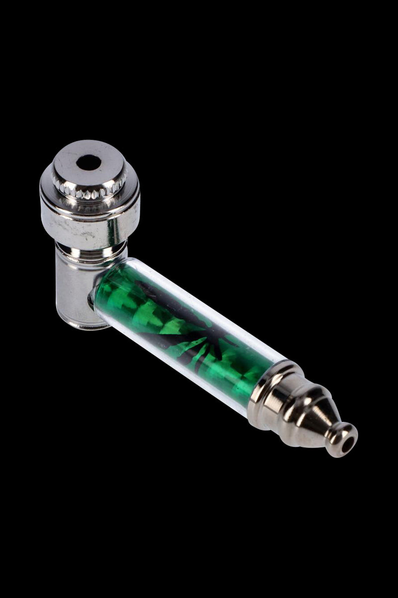 Colorful Metal Hand Pipe - Compact & Durable Smoking Companion