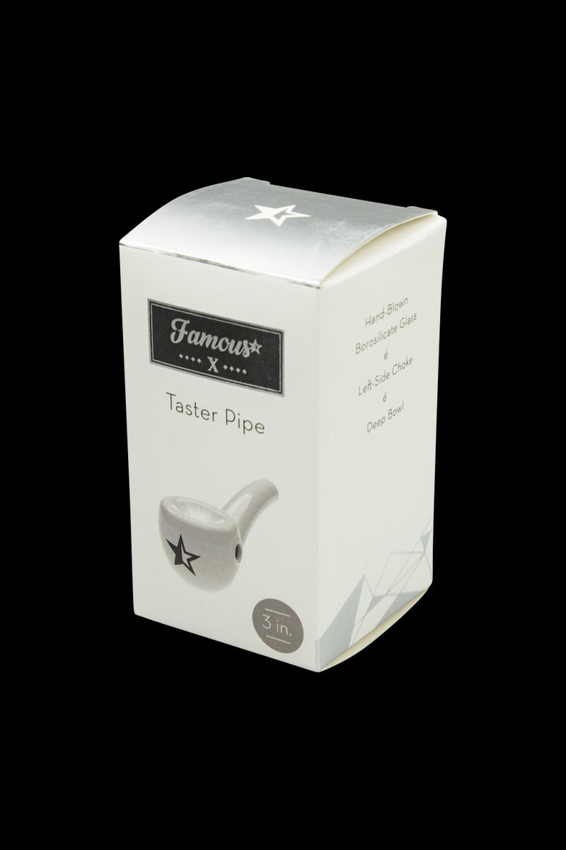 Famous X White Taster Hand Pipe - An Exceptional Smoking Companion