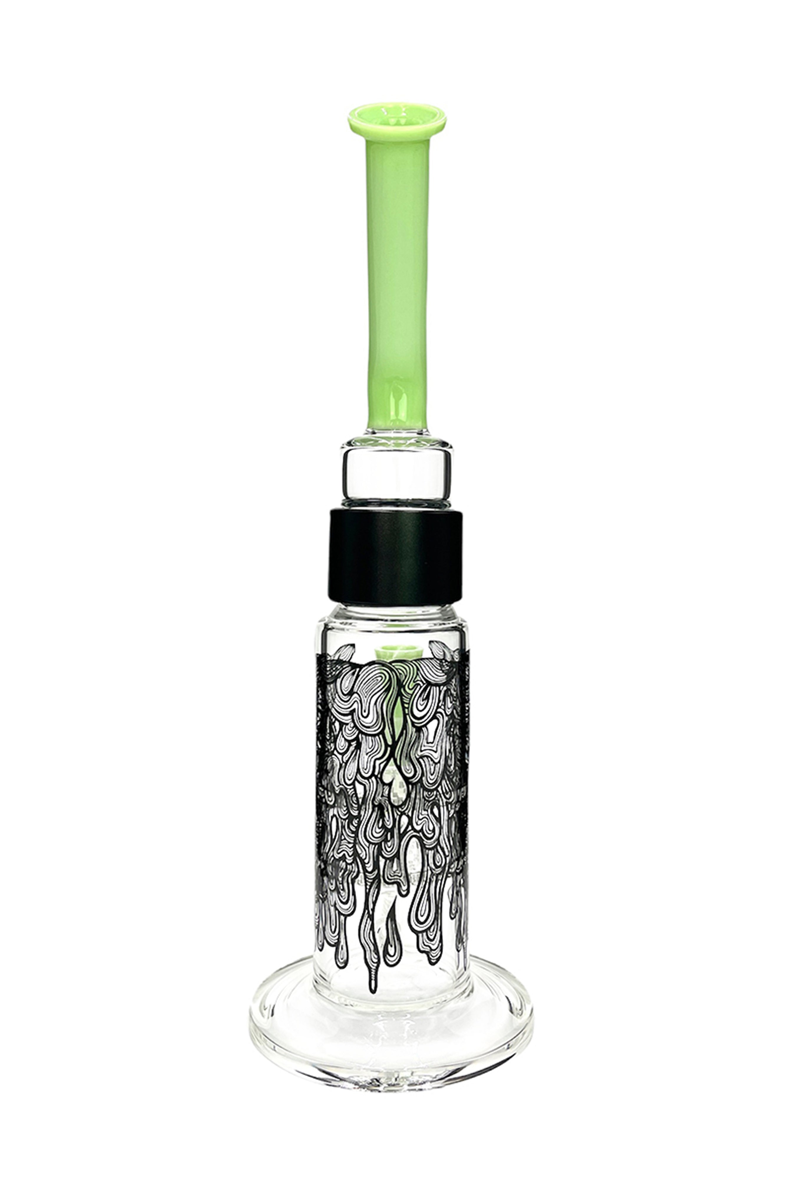 Prism's Stunning Halo Drippy Honeycomb Modular Bong