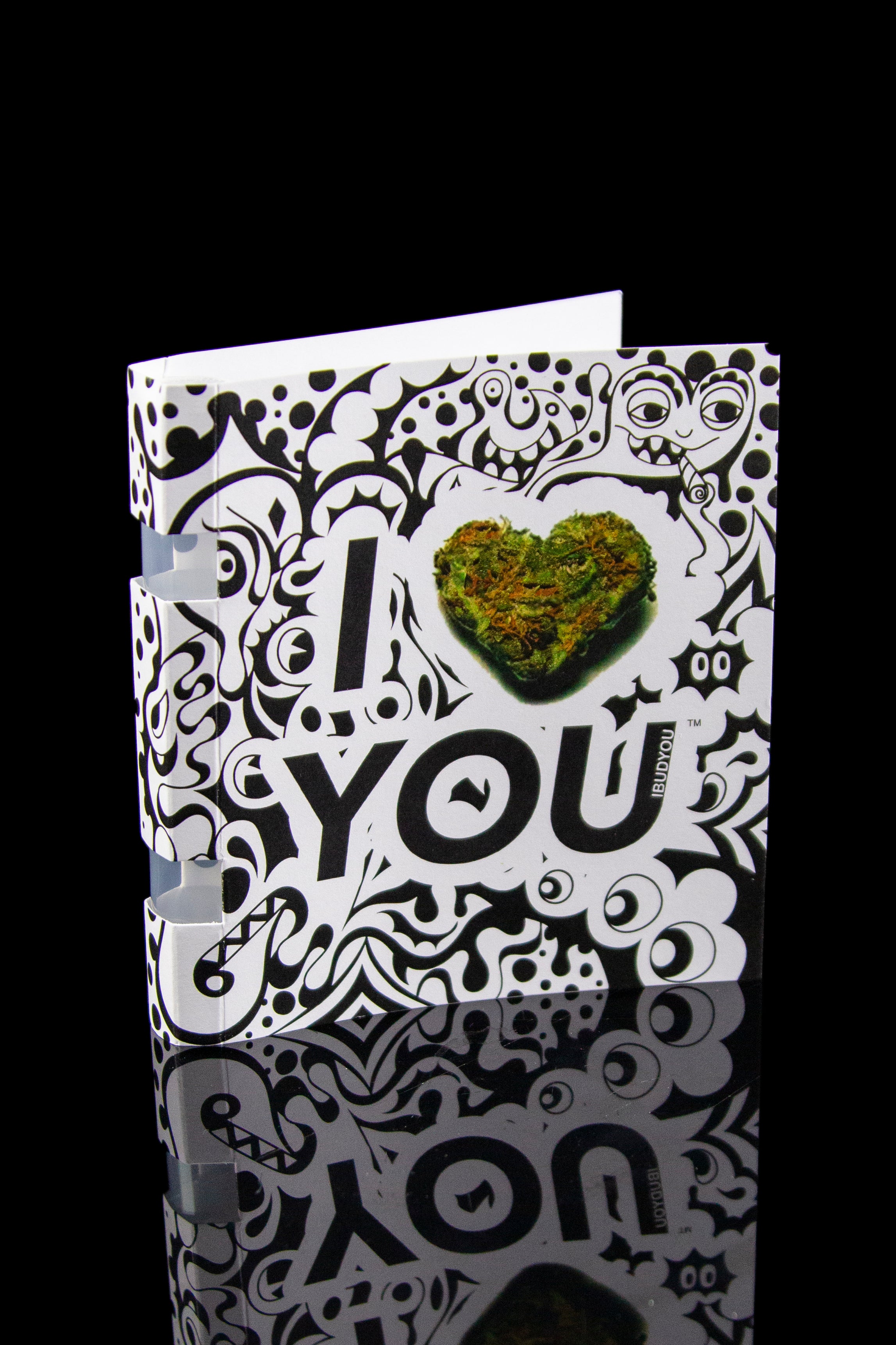 Puff Cards: Cannabis - Storing Greeting Card with Smell - Resistant Tube