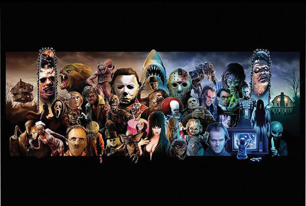 Epic Monster Mash - Up Horror Poster
