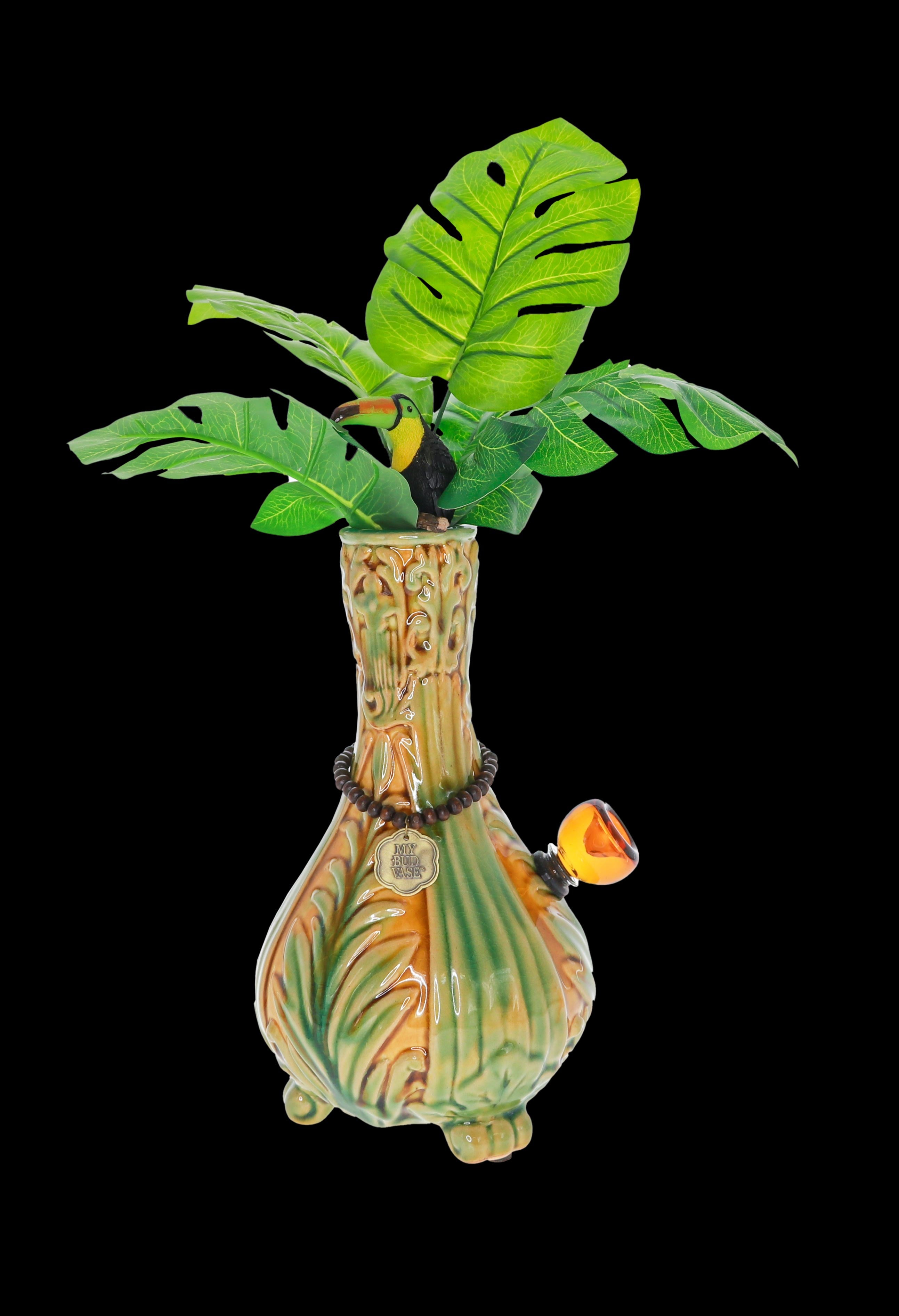 My Bud Vase TocaCabana Water Pipe - A Tropical Paradise