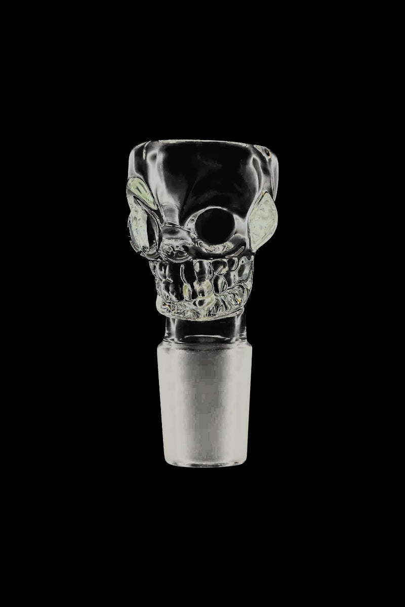 Stunning Clear Glass Skull Bowl