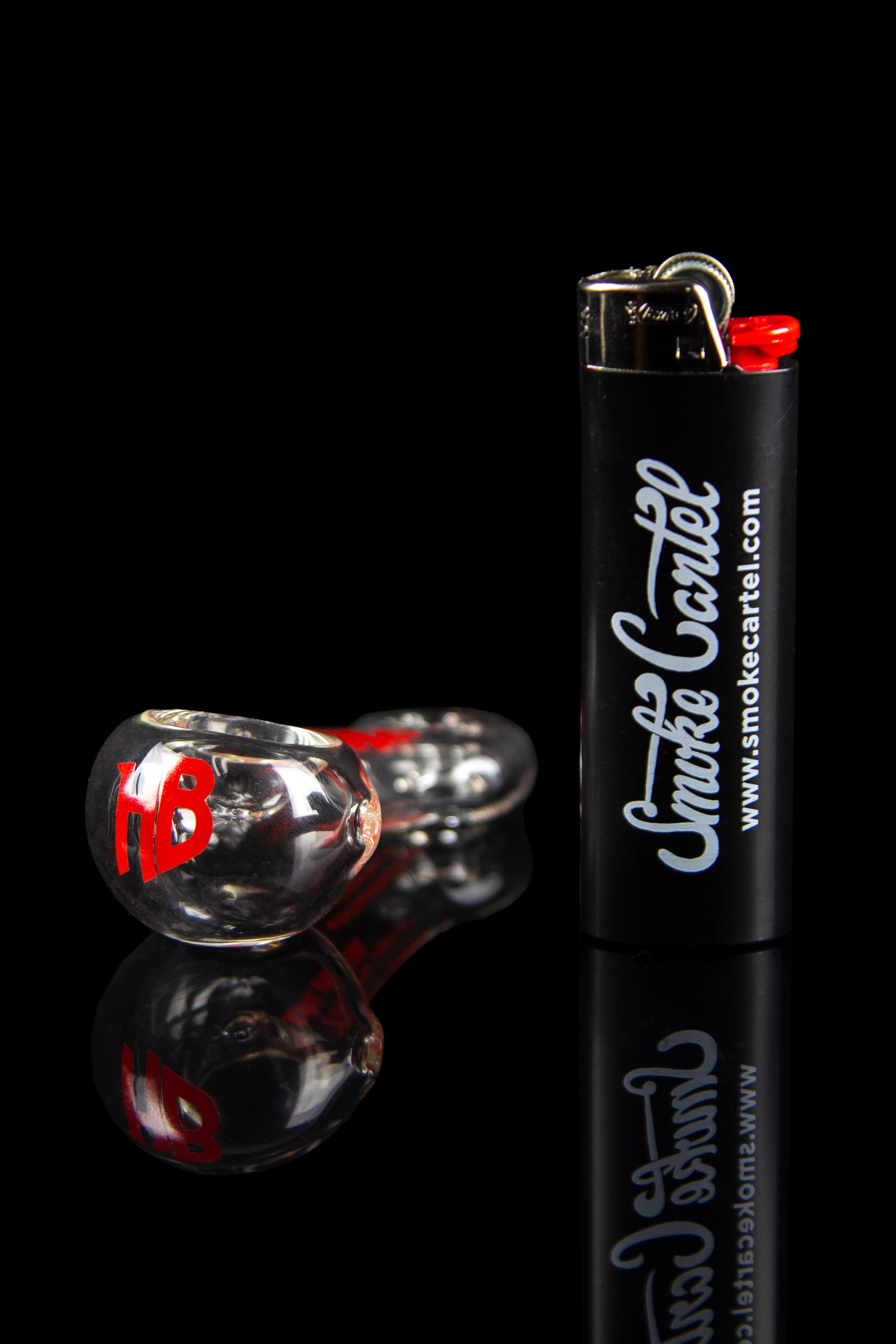 Hellboy Glass Spoon Pipe: The Fiery Hero's Smoking Companion