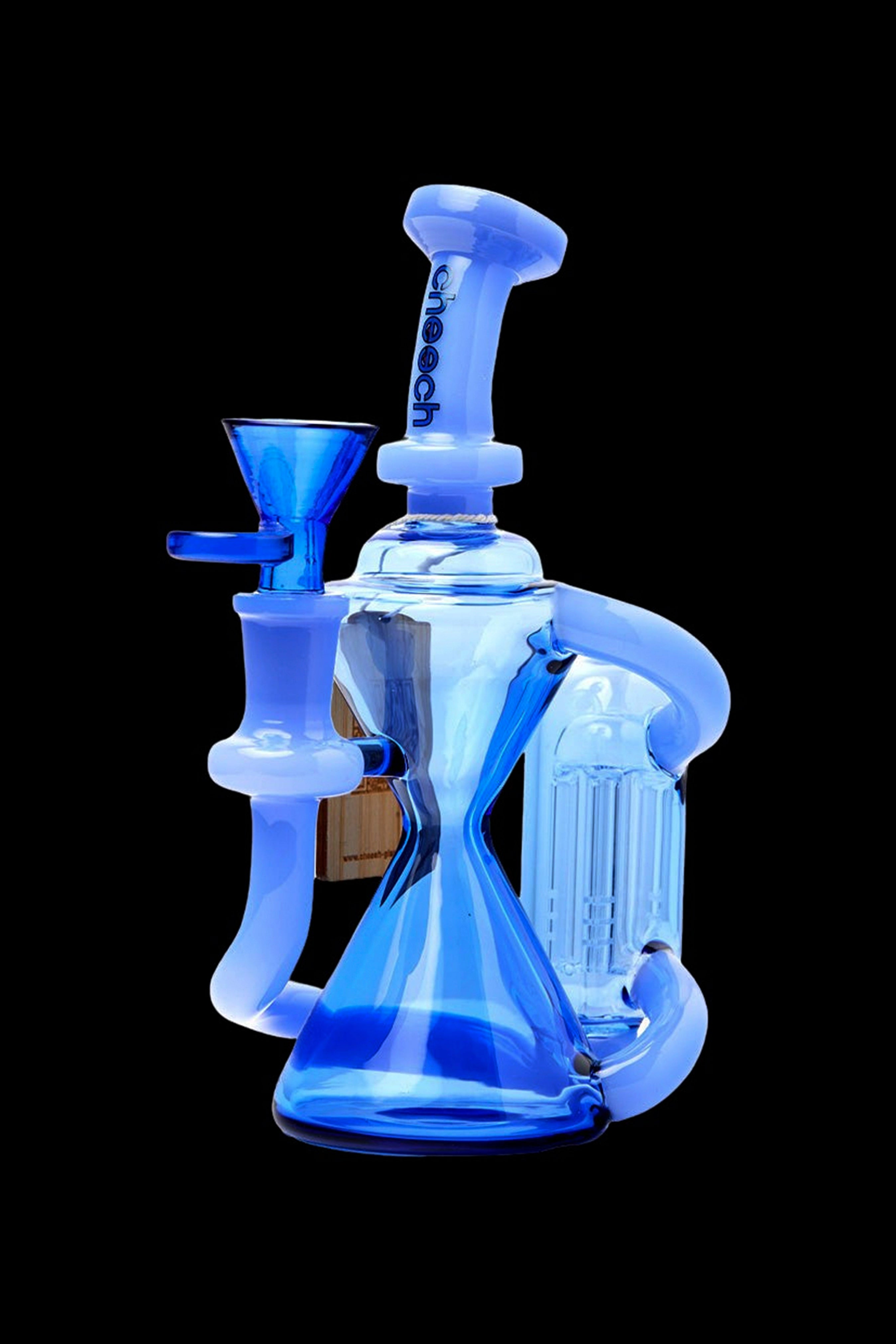 Cheech Glass Stylish Tree Perc Recycler Water Pipe