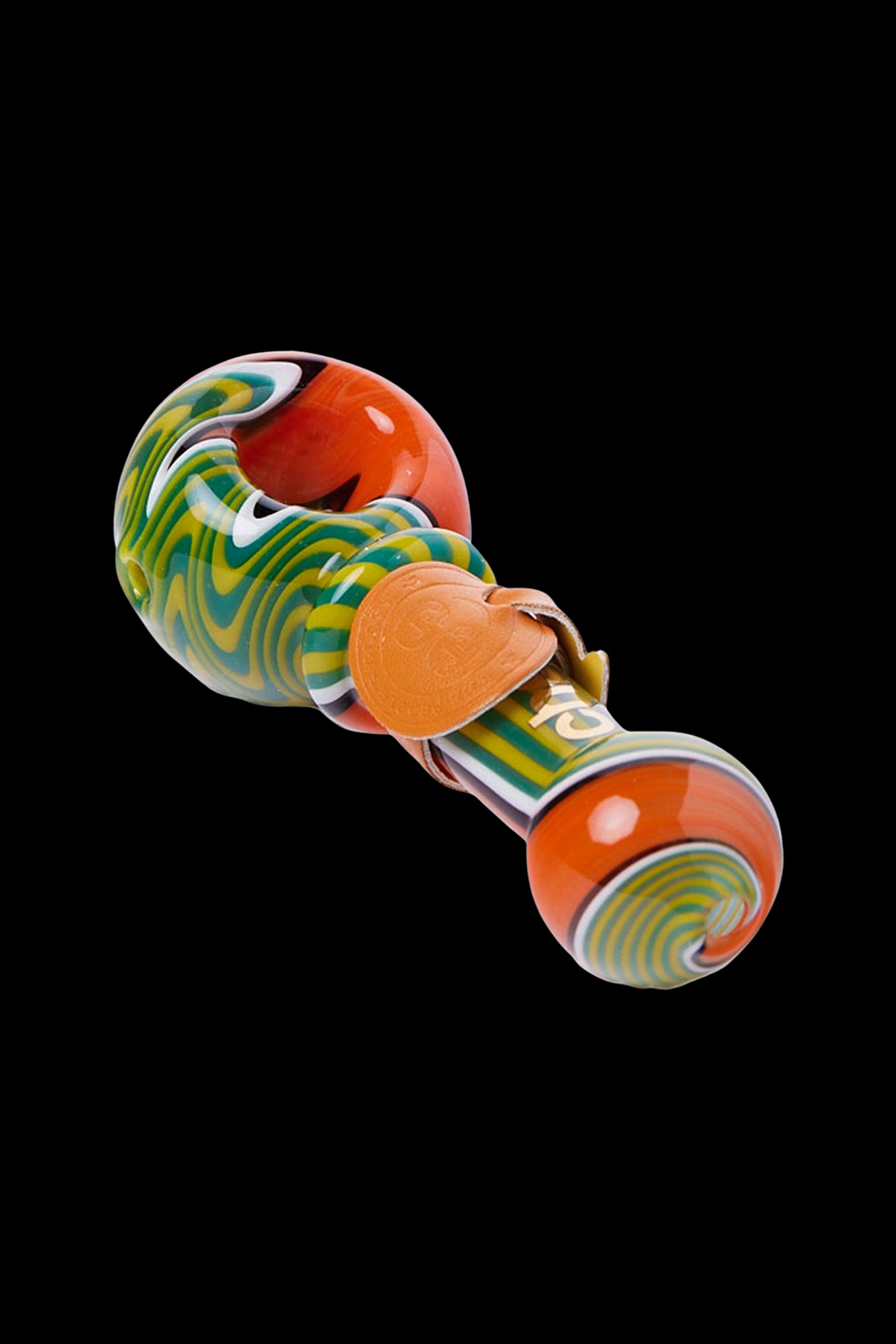 Cheech Glass Groovy Wig Wag Hand Pipe