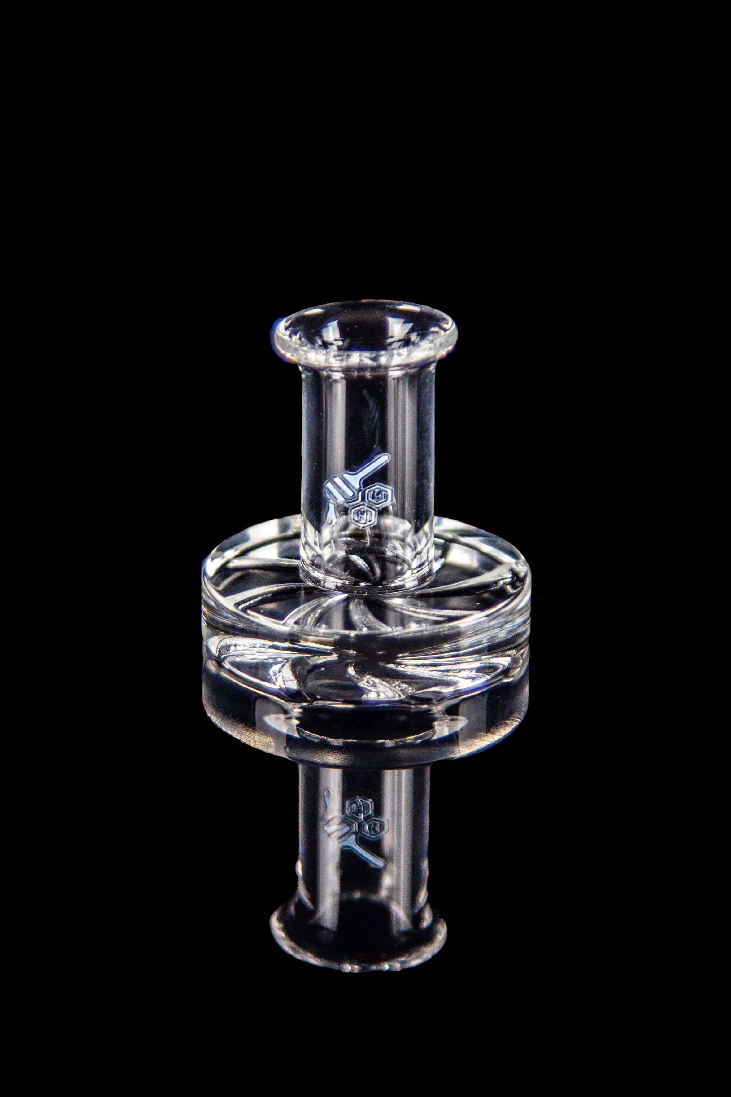 Honeybee Herb's Stunning Quartz Stamp Carb Cap