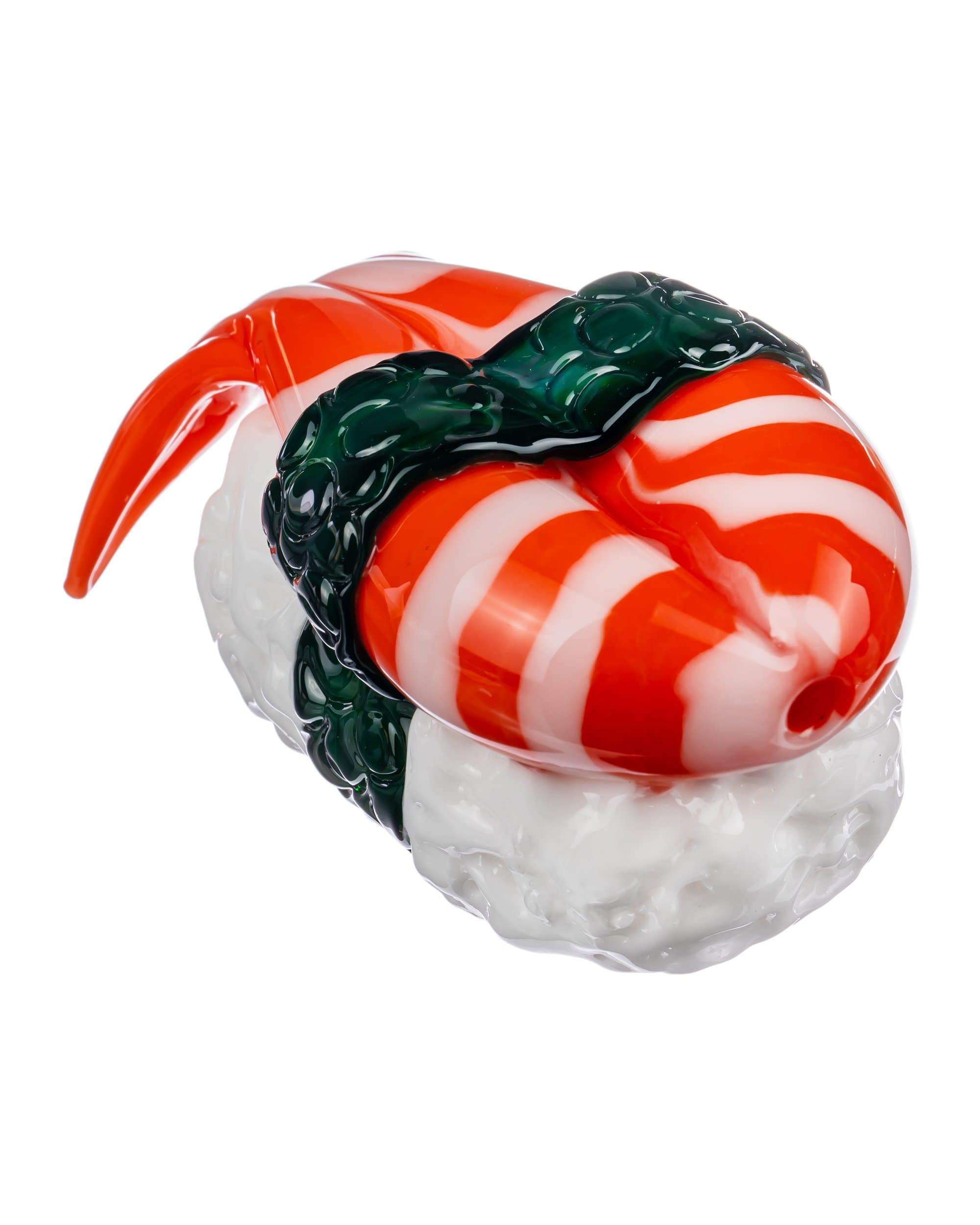 Empire Glassworks Delightful Shrimp Nigiri Sushi Hand Pipe
