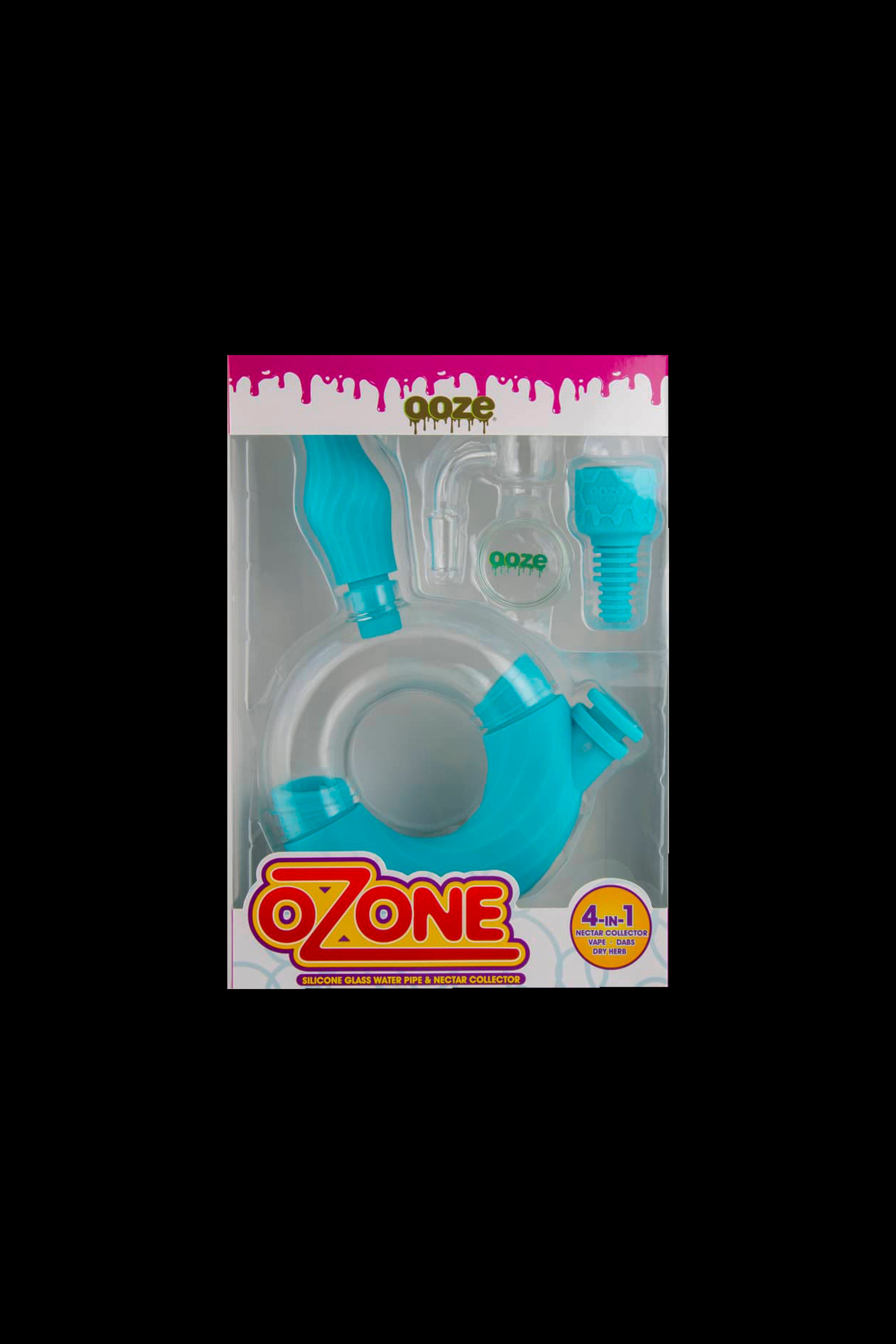 Ooze Ozone 4-in-1 Silicone Hybrid Water Pipe & Dab Straw