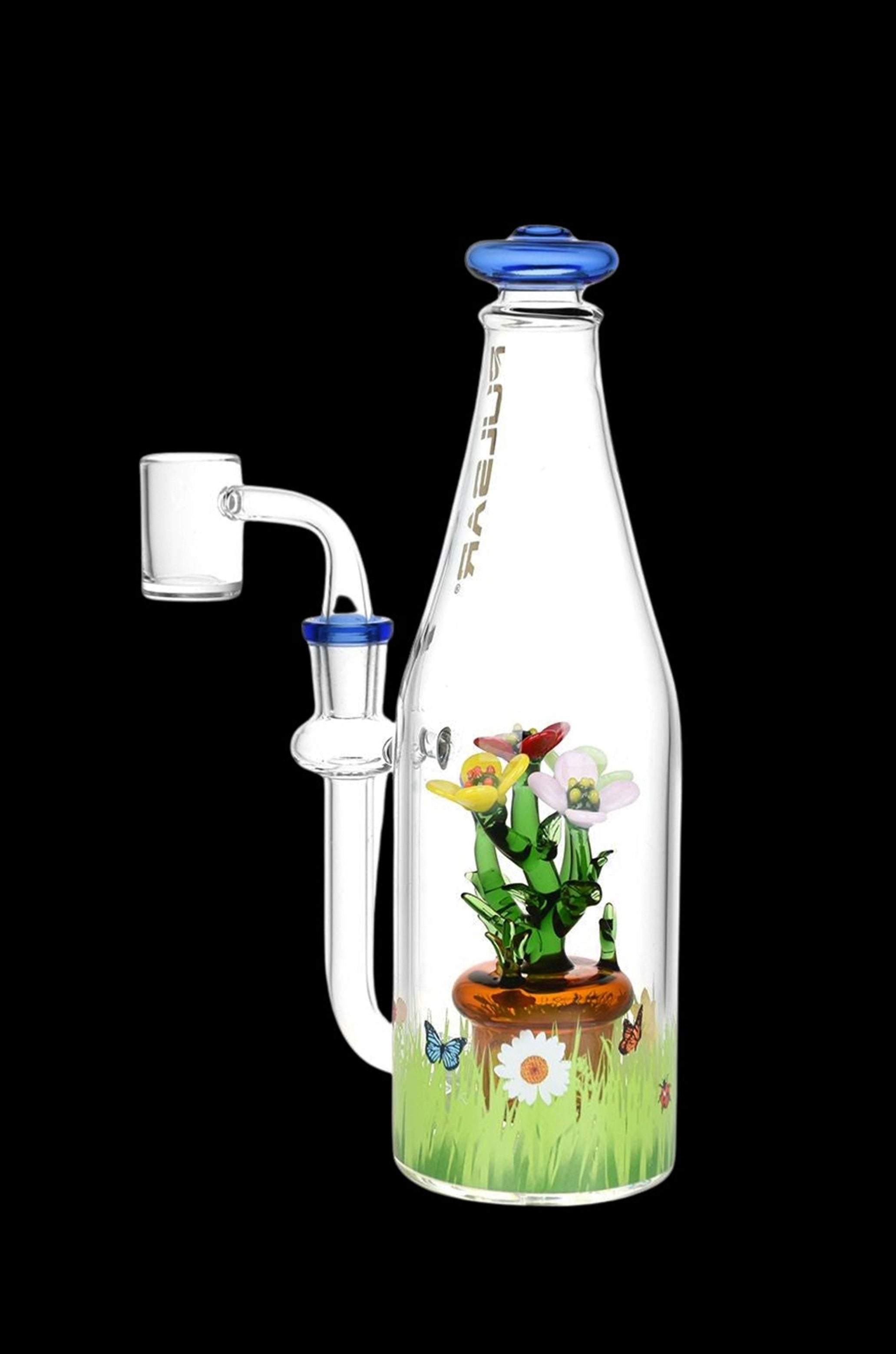 Pulsar Enchanting Flower Garden Bottle Dab Rig