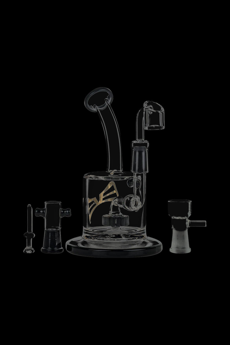 Evolution Halo Dab Rig with Showerhead Diffuser - A Compact Flavor Powerhouse
