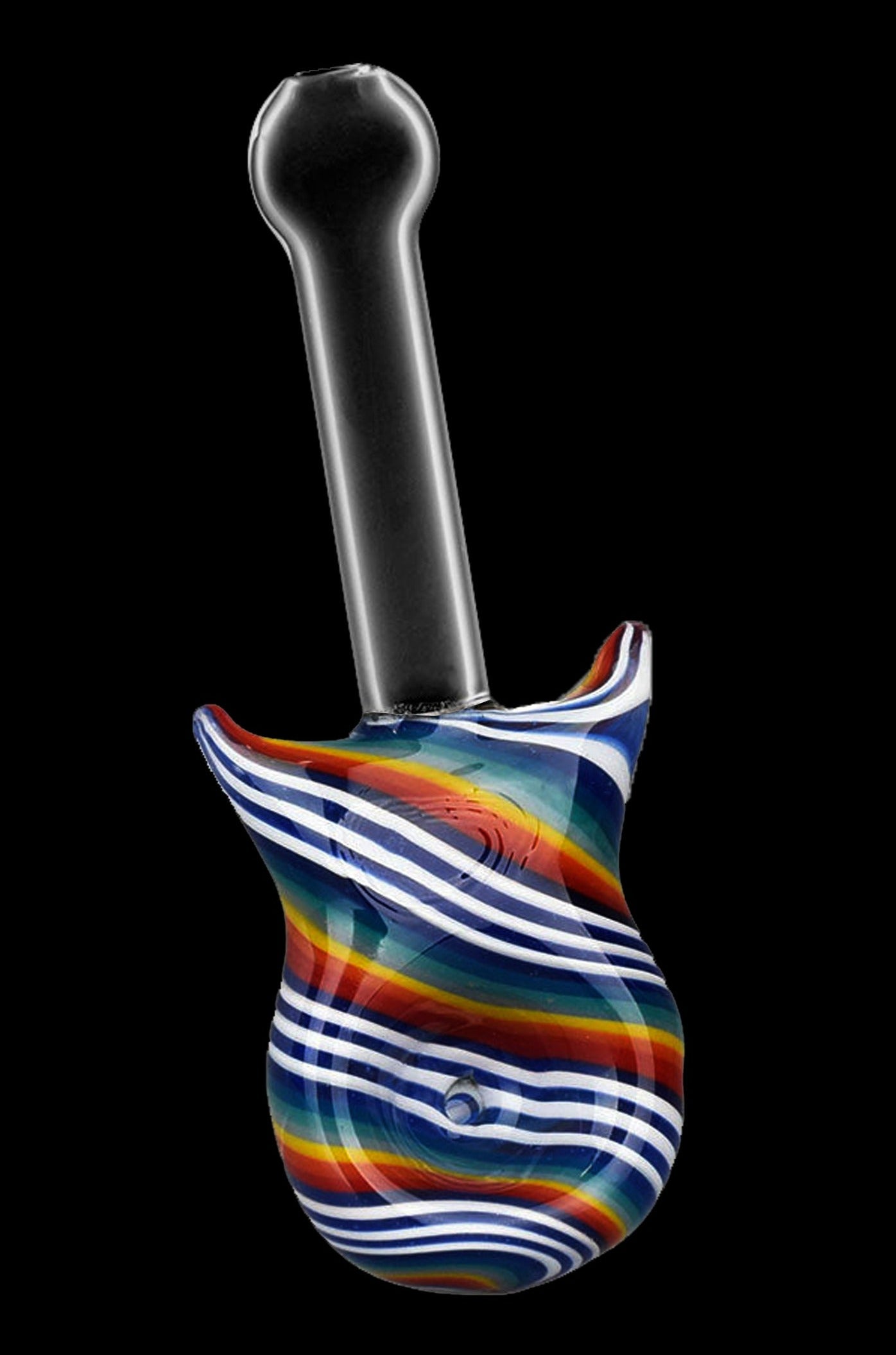 Rockin' Guitar Candy Stripe Hand Pipe