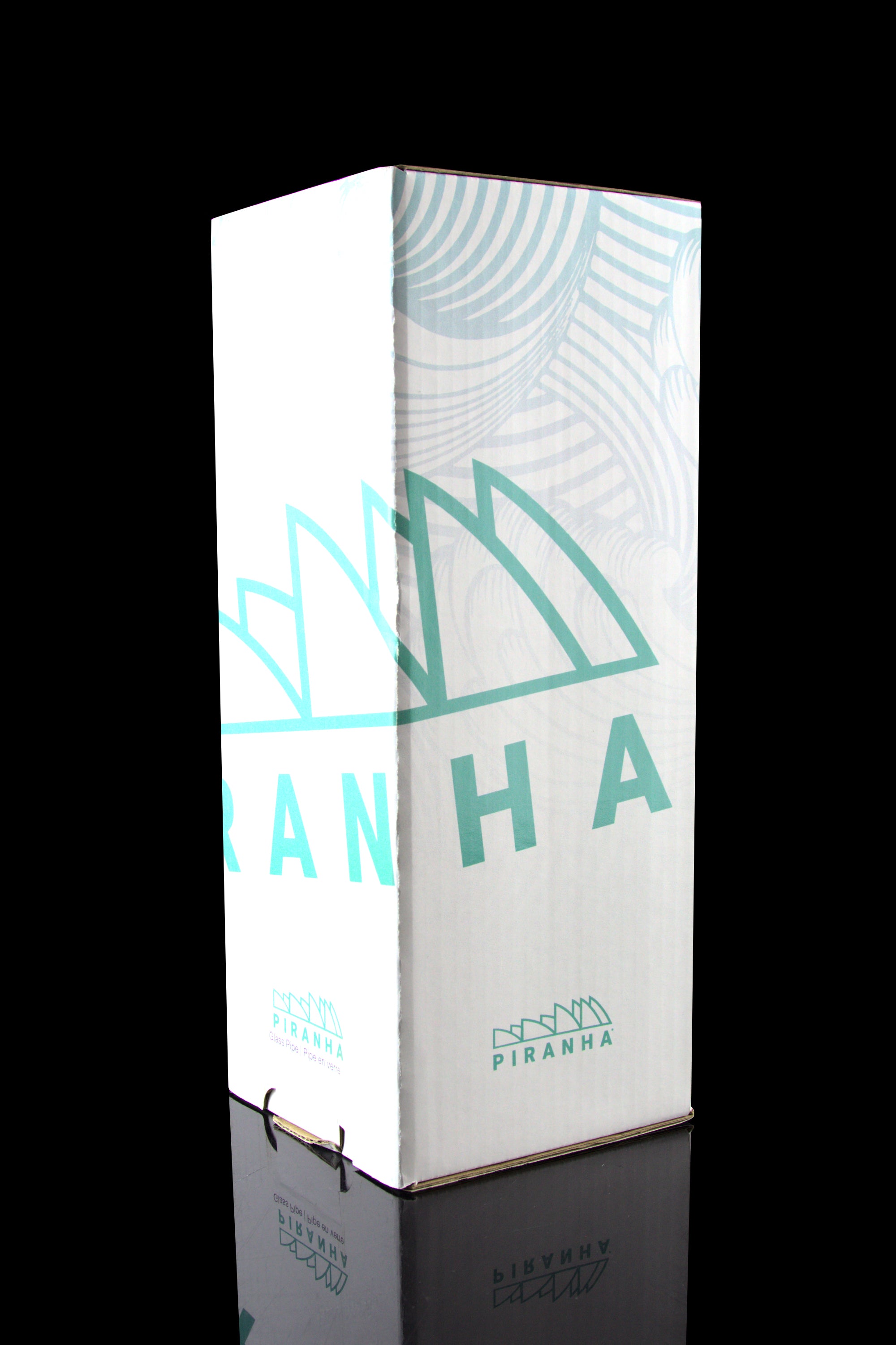 Piranha Glass Straight Tube Bong: Your Ultimate Smoking Companion with Bowl & Banger