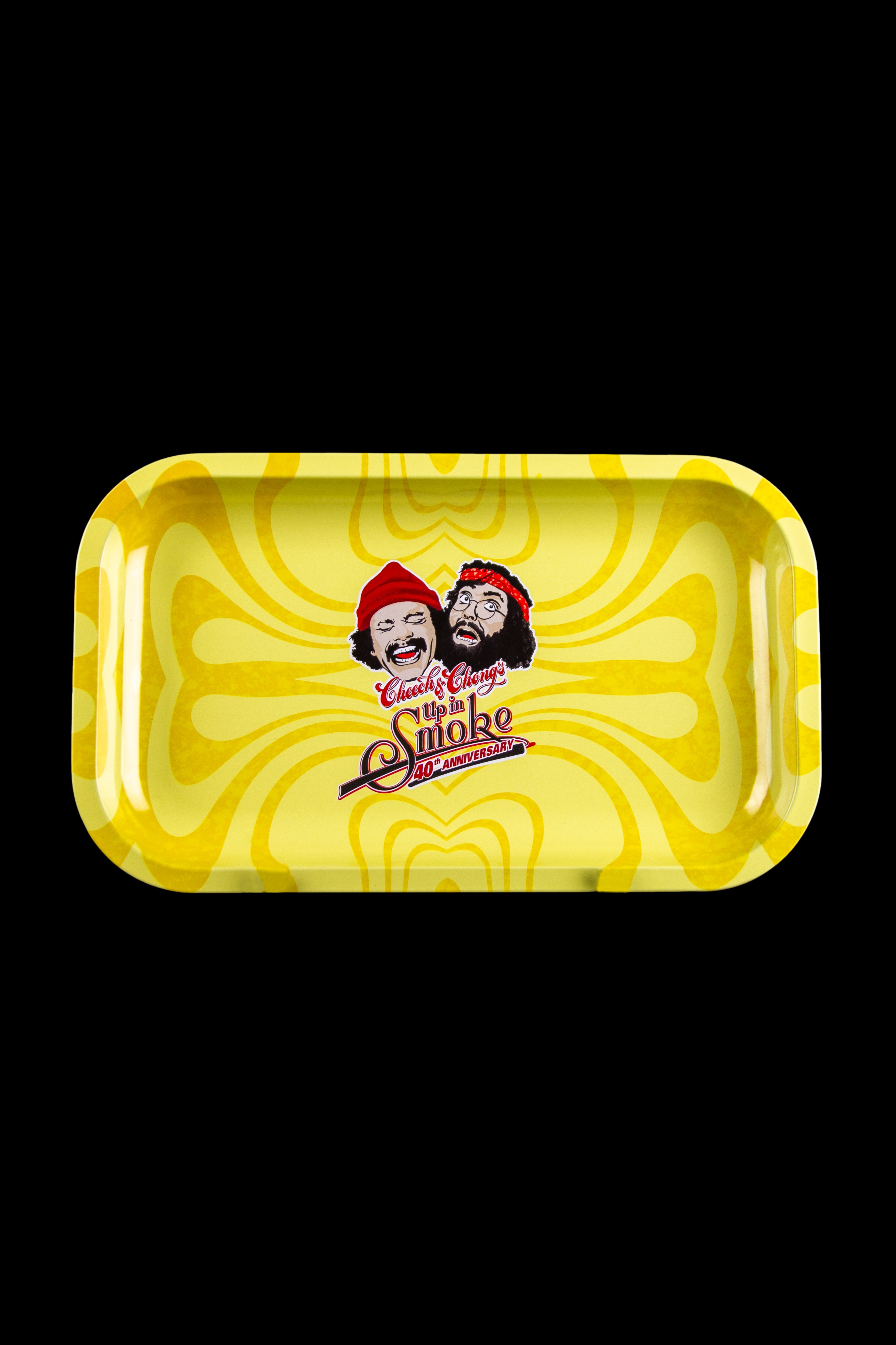Cheech & Chong 40th Anniversary Limited Edition Yellow Rolling Tray
