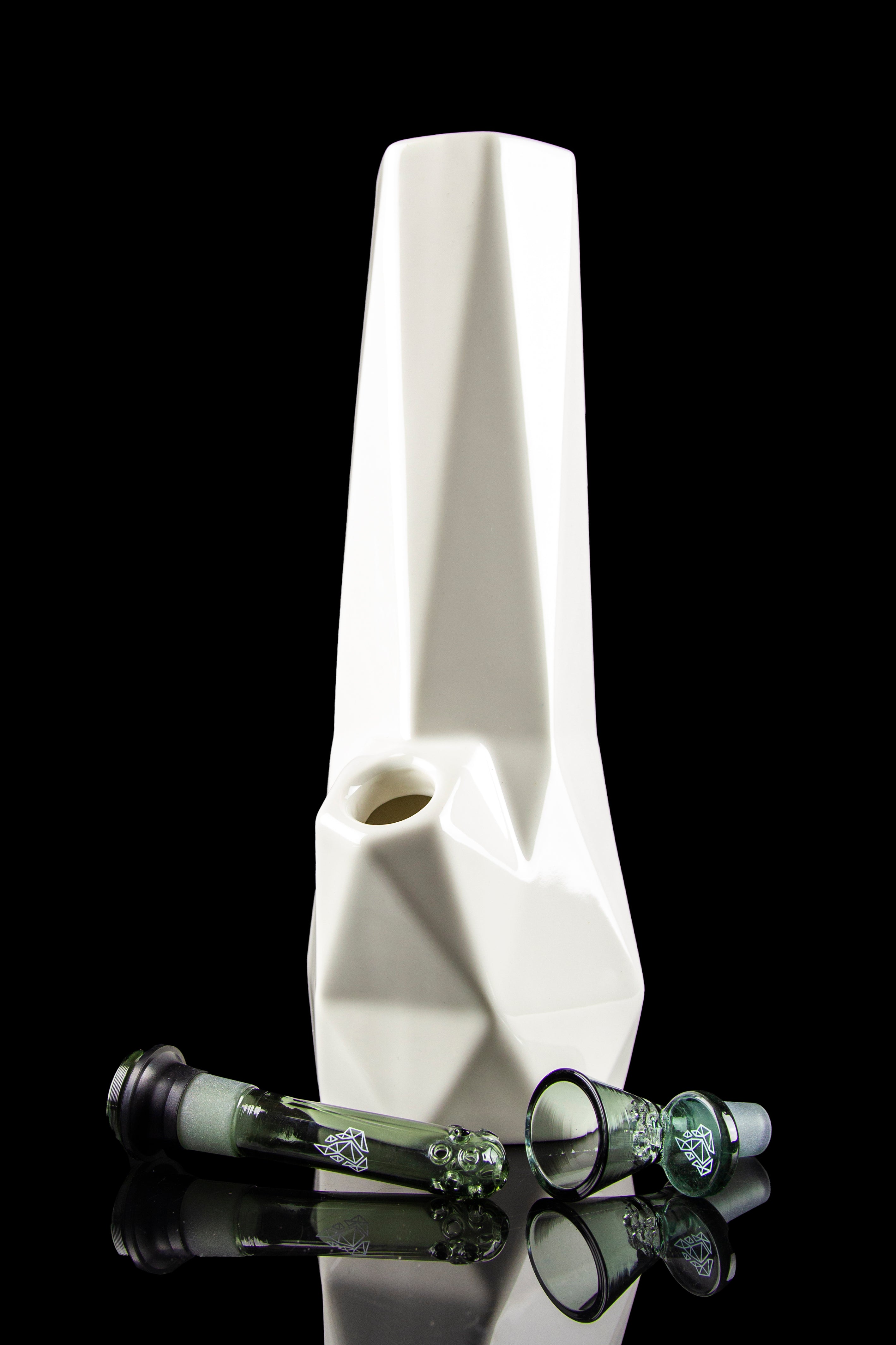 BRNT Designs Stunning Ceramic Hexagon Water Pipe
