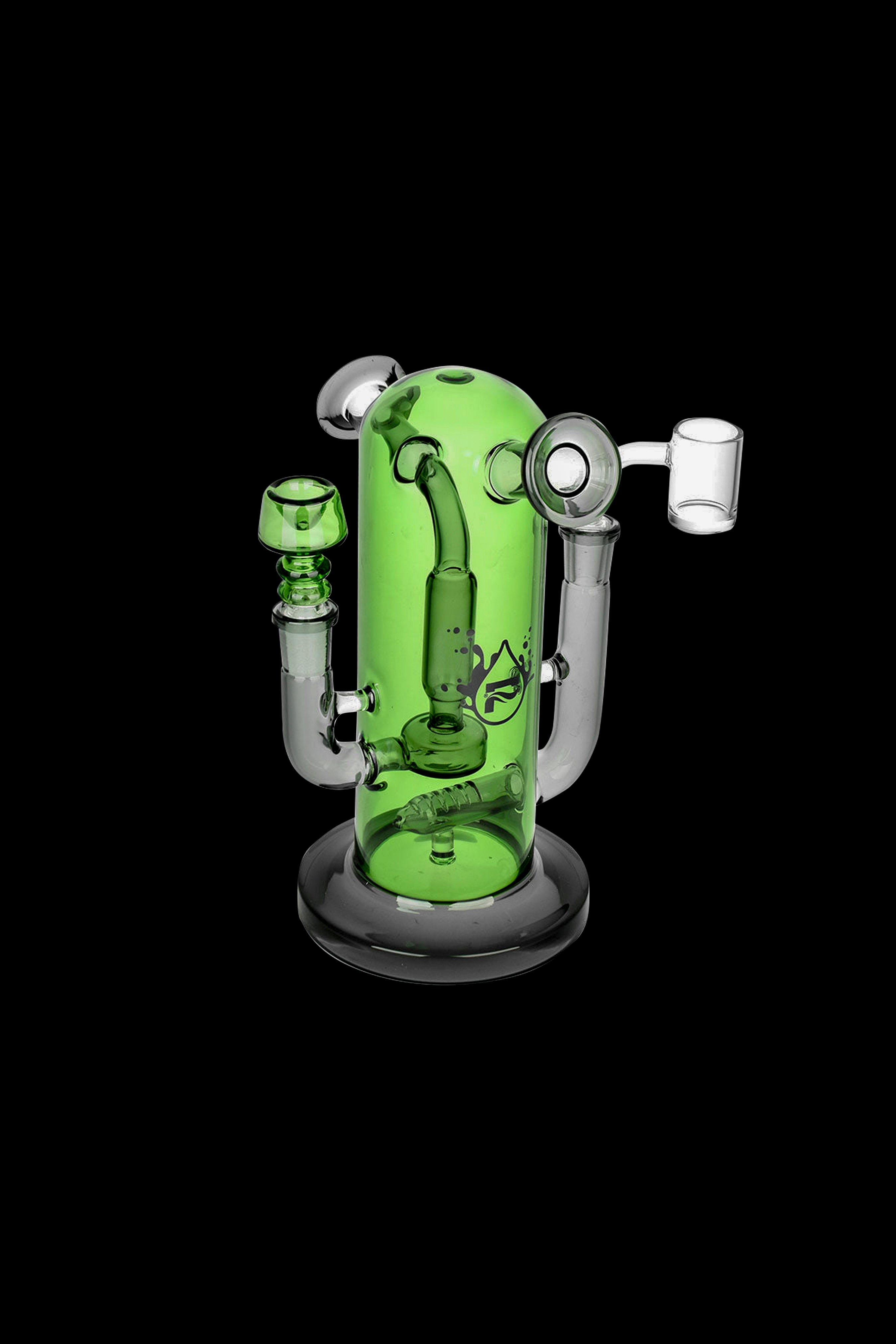 Pulsar Double Trouble: The Ultimate Dry Pipe & Dab Rig for Dual Enjoyment