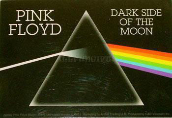 Pink Floyd's Iconic Dark Side of The Moon Sticker - Must - Have for Fans!