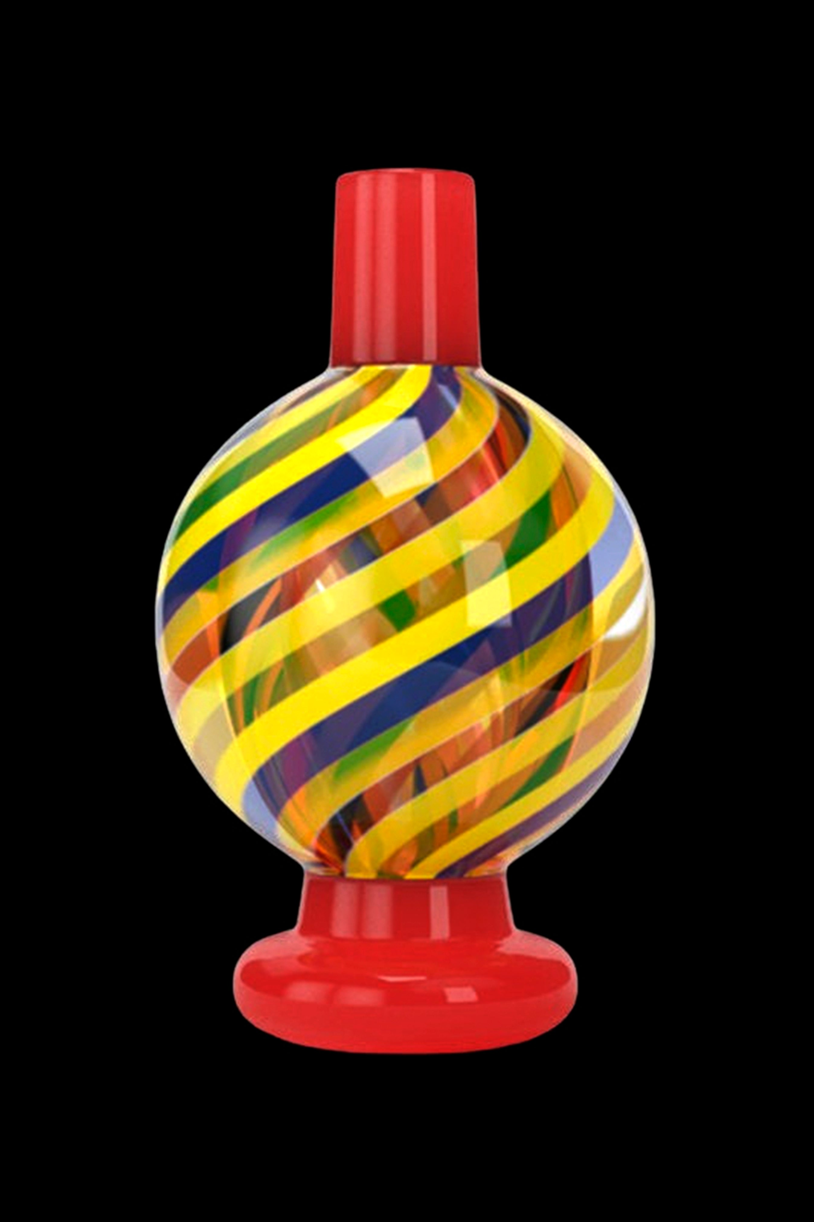 Honeybee Herb Stunning Kaleidoscope Bubble Carb Cap - Elevate Your Dabbing!