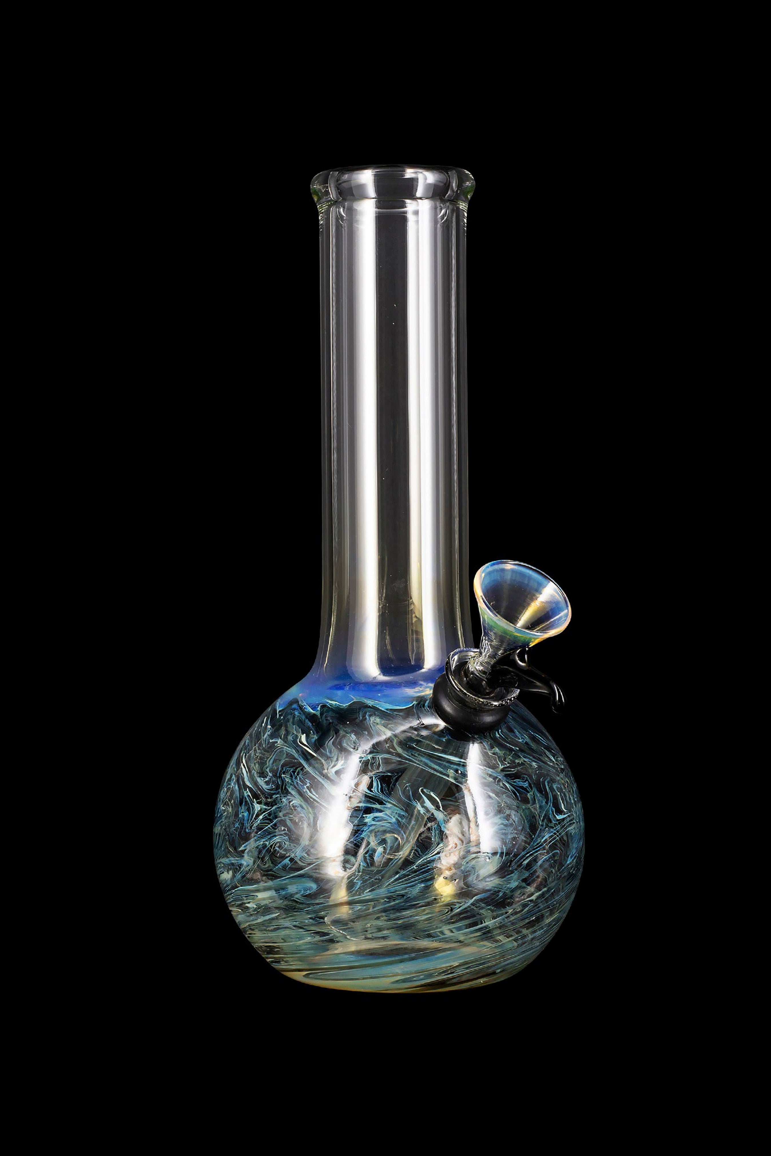 LA Pipes Stunning Raked Tiger Stripe Beaker Bong