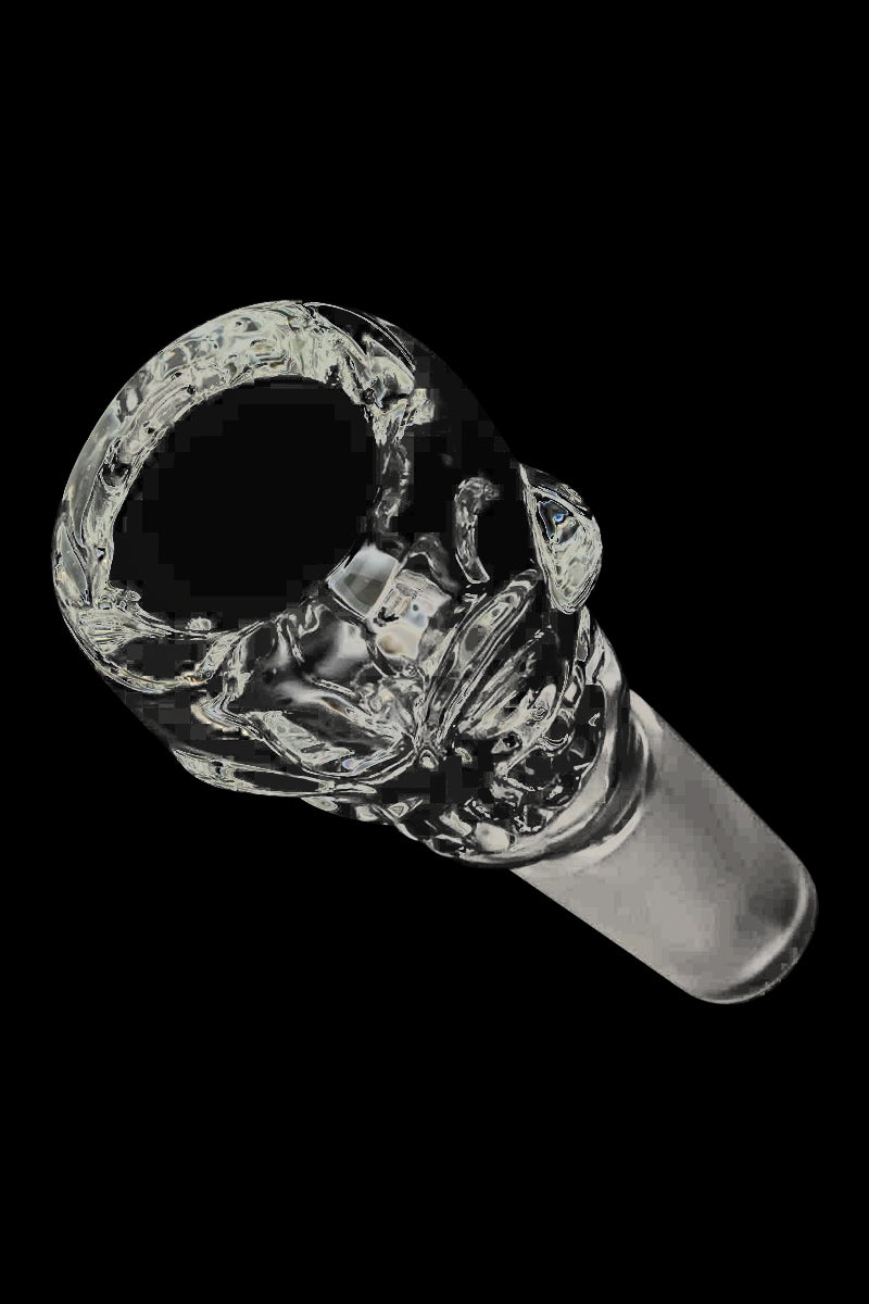 Stunning Clear Glass Skull Bowl
