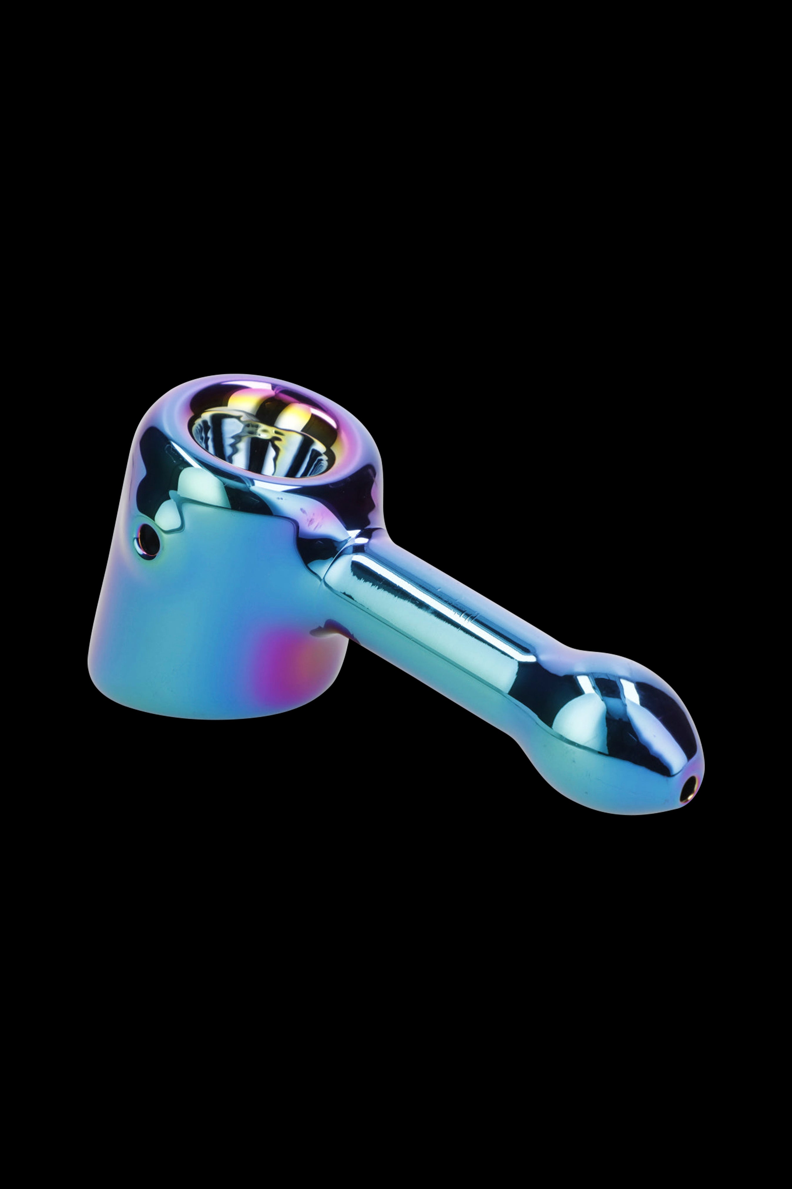 Famous X Prism Fumed Hammer Pipe - A Colorful Smoking Marvel