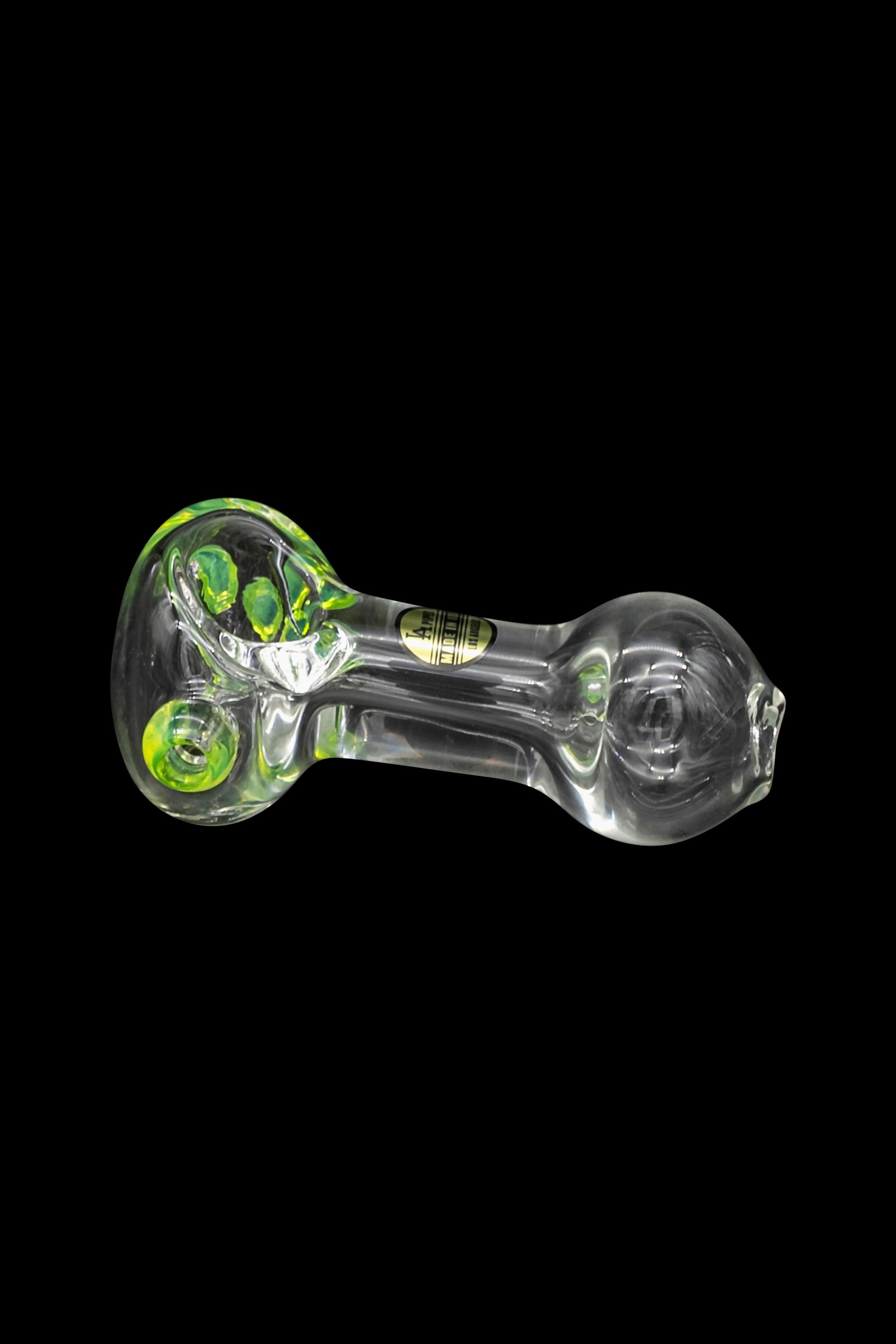 LA Pipes Stunning Thick Glass Spoon Pipe