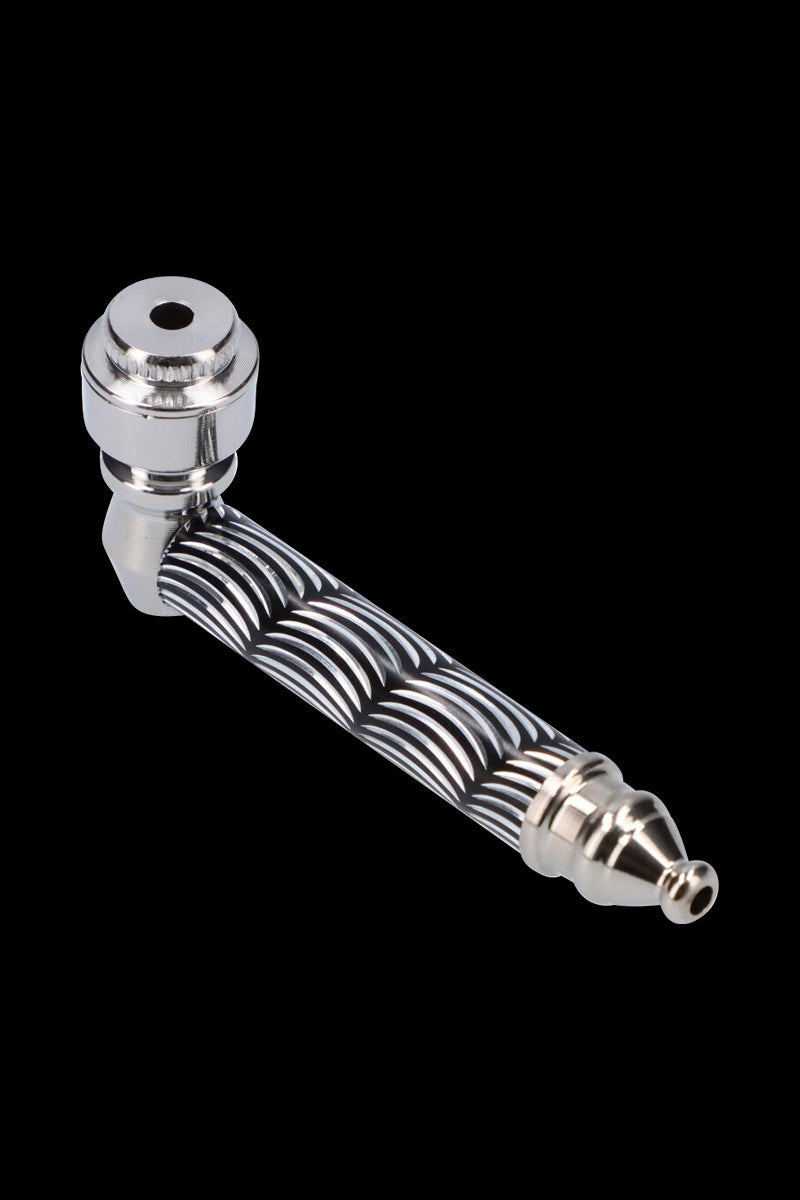Colorful Metal Hand Pipe for On-the-Go Use