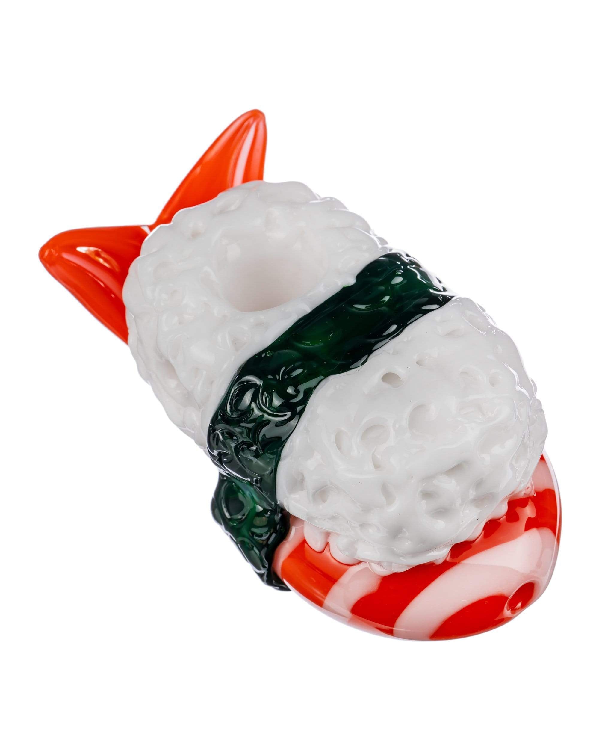 Empire Glassworks Delightful Shrimp Nigiri Sushi Hand Pipe