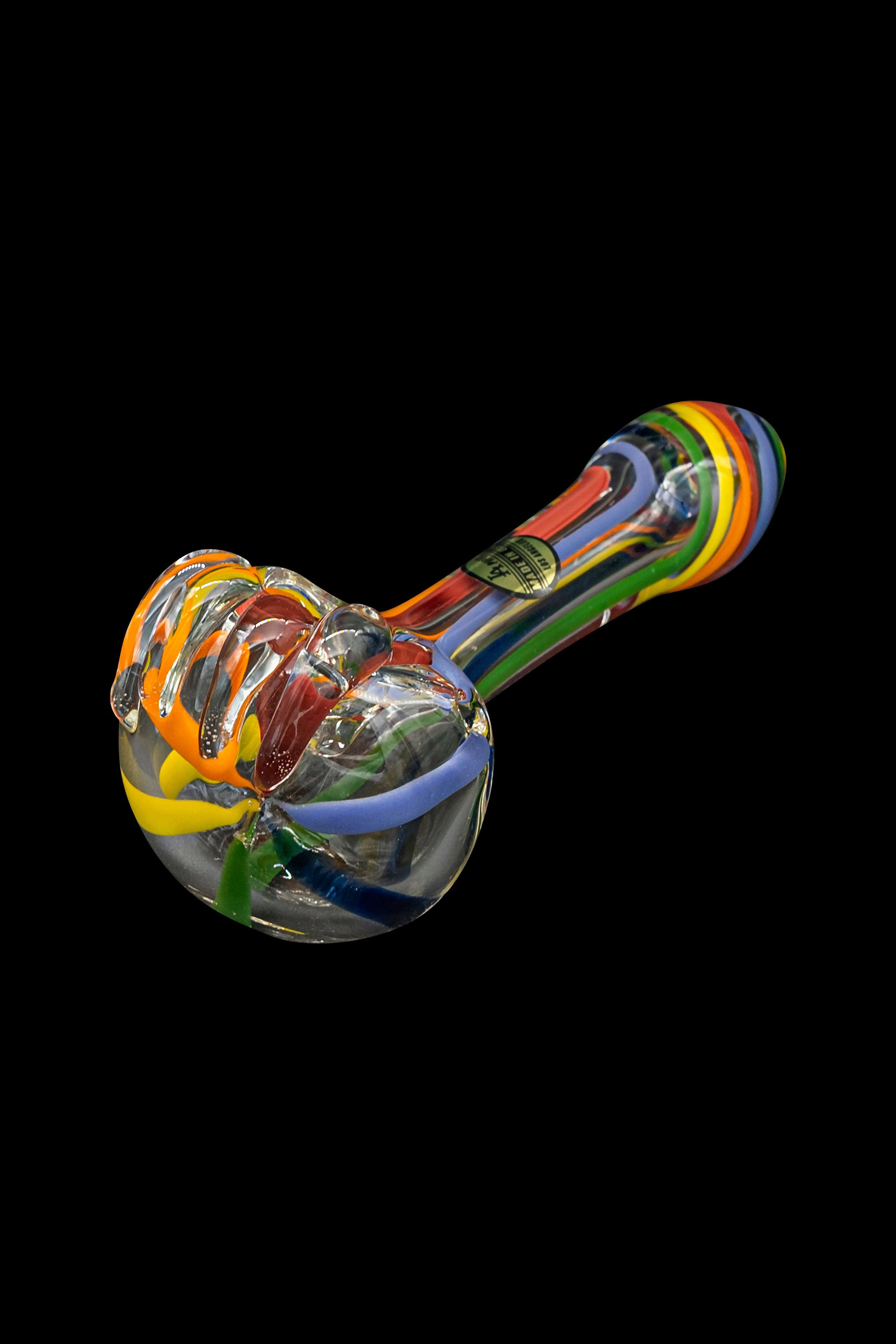 LA Pipes Stunning Rainbow Spoon Pipe