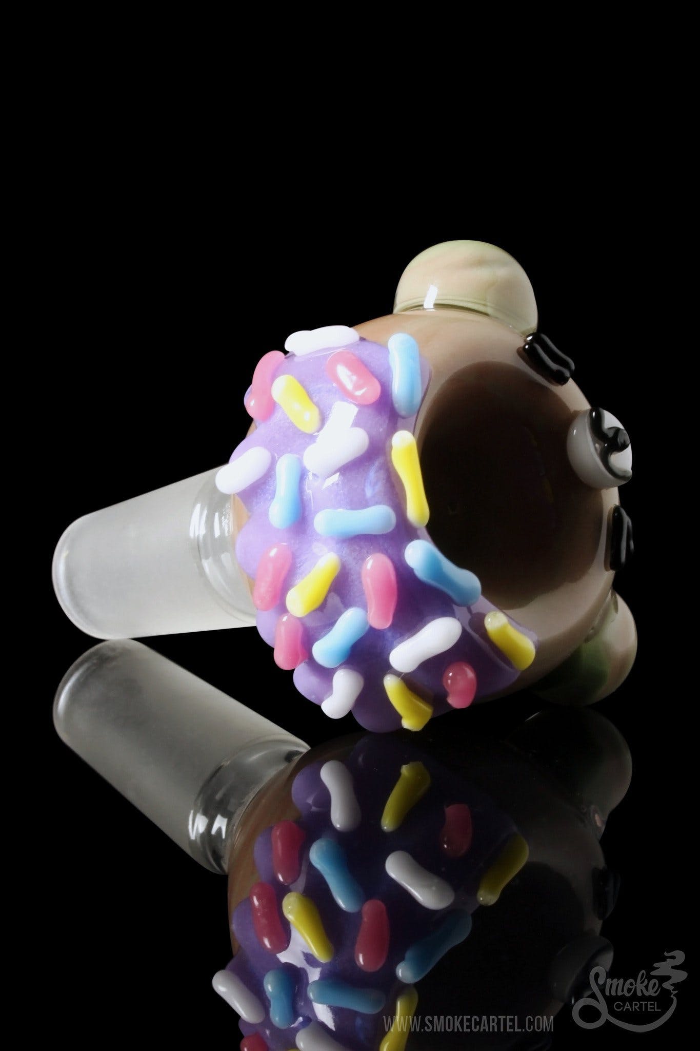 Empire Glassworks Teddy Donut Flower Bowl: Adorable Smoking Companion