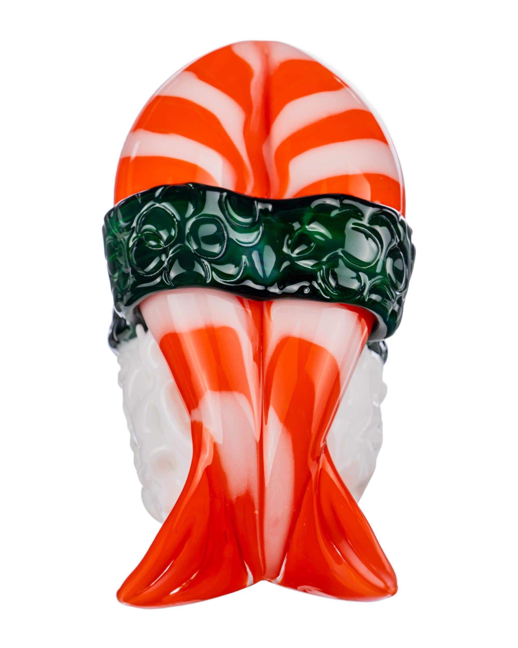Empire Glassworks Delightful Shrimp Nigiri Sushi Hand Pipe