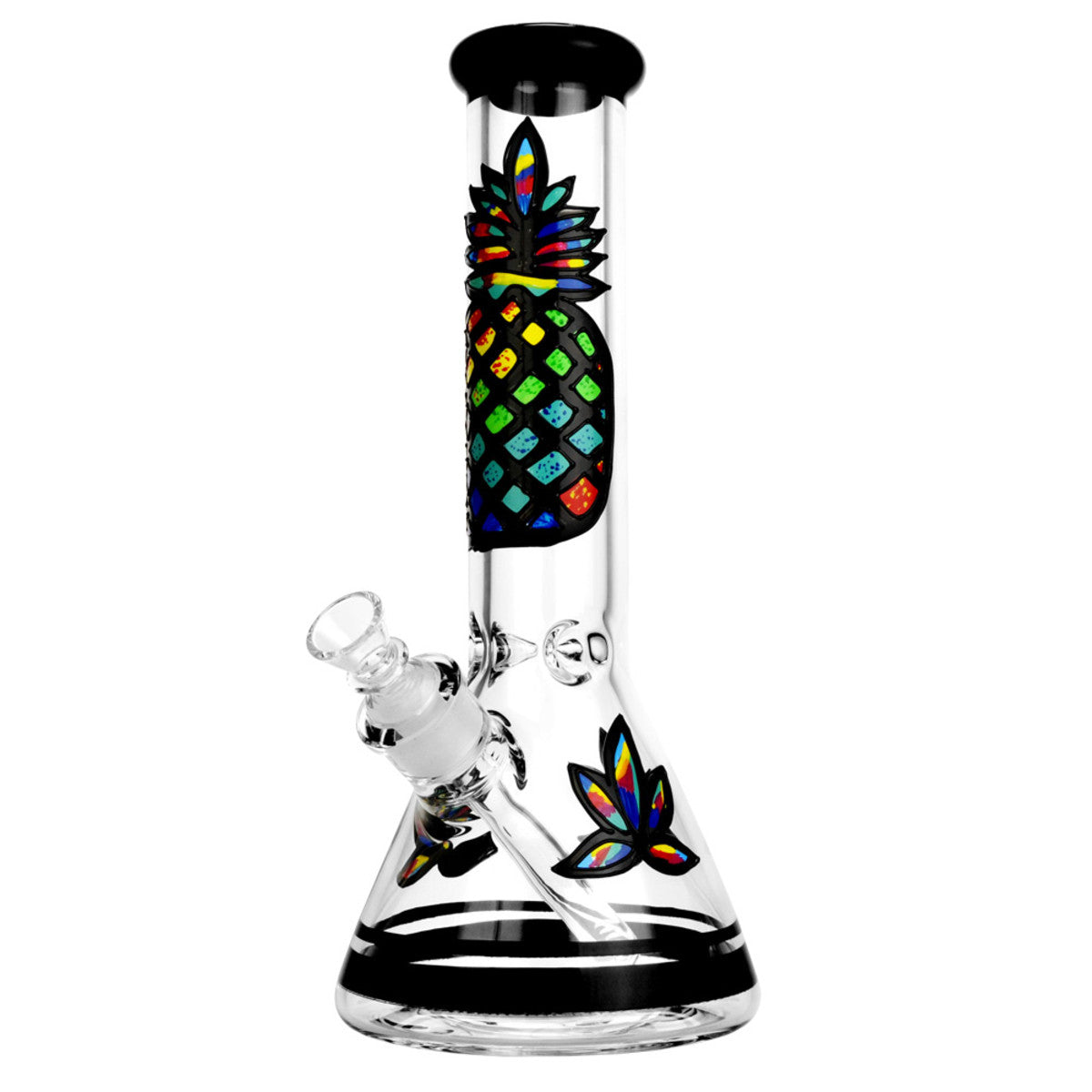 Trippy Pineapple Beaker Bong: A Psychedelic Smoking Experience