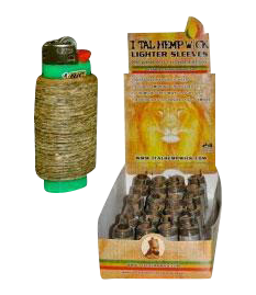 I-Tal Hempwick Lighter Sleeve - 24 Pack: Your Ideal Travel Smoking Companion
