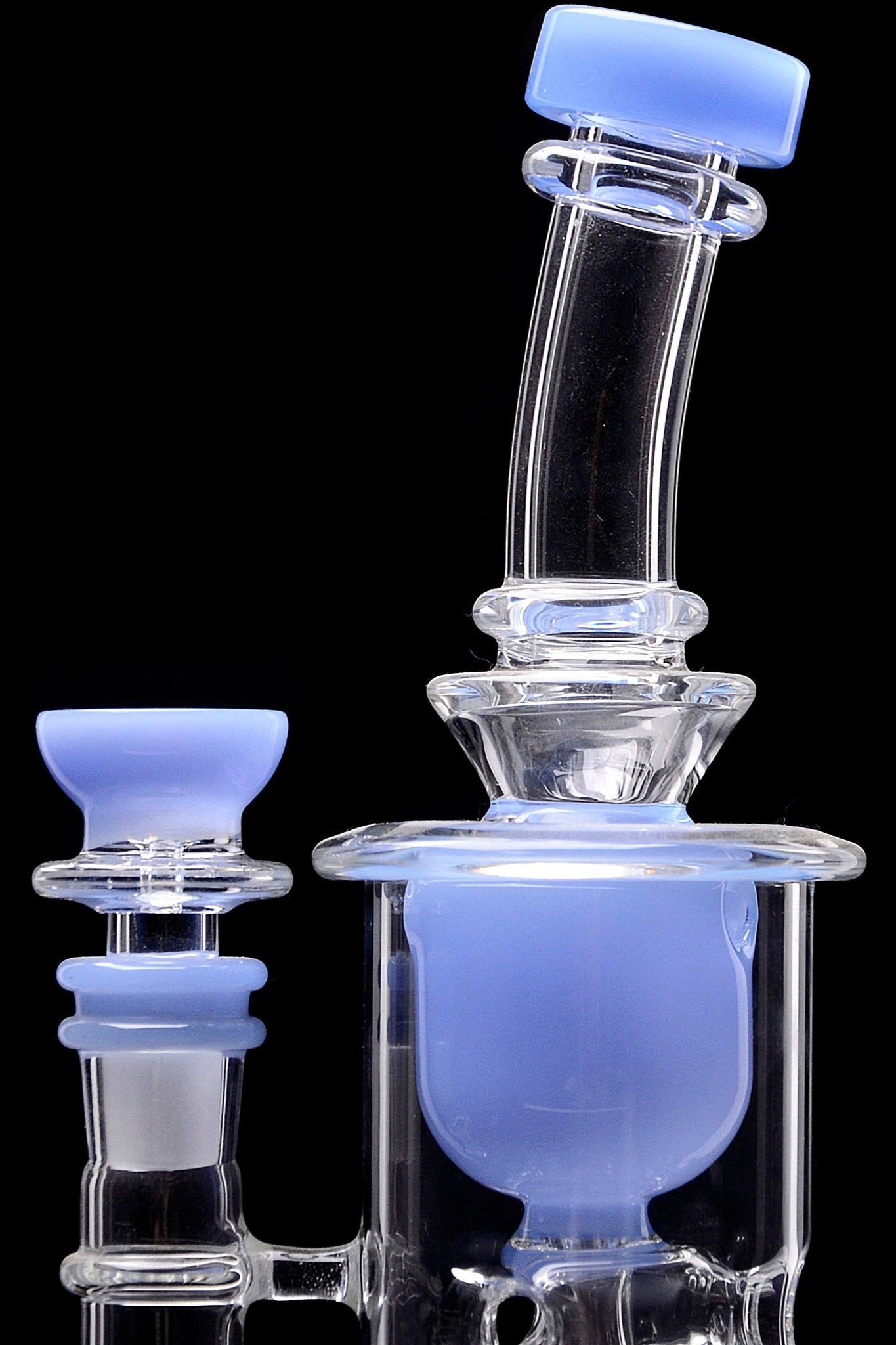 Calibear Cascade Flower of Life Klein Recycler Dab Rig - A Premium Smoking Experience