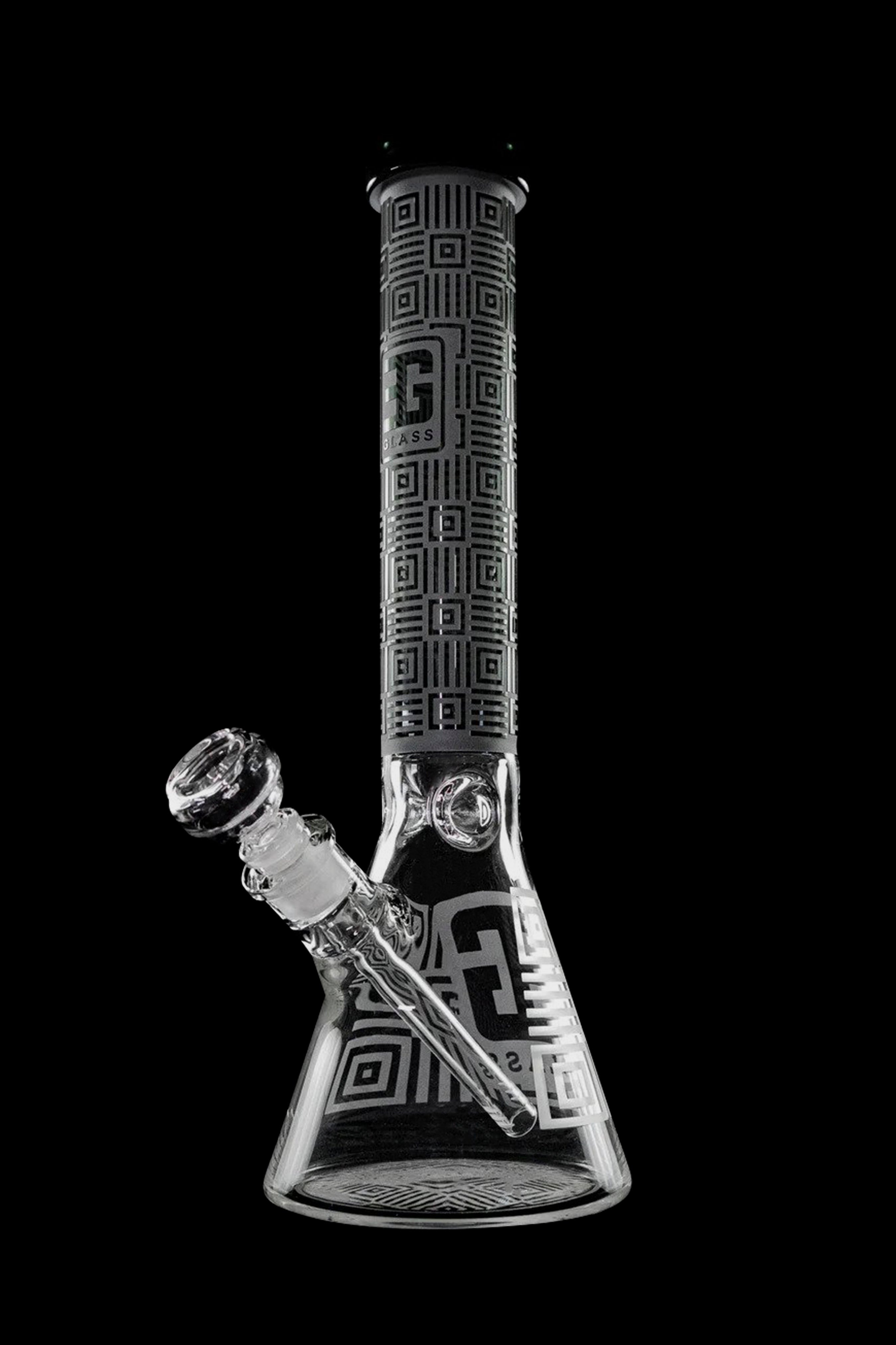 EG Glass Stunning Square Water Pipe
