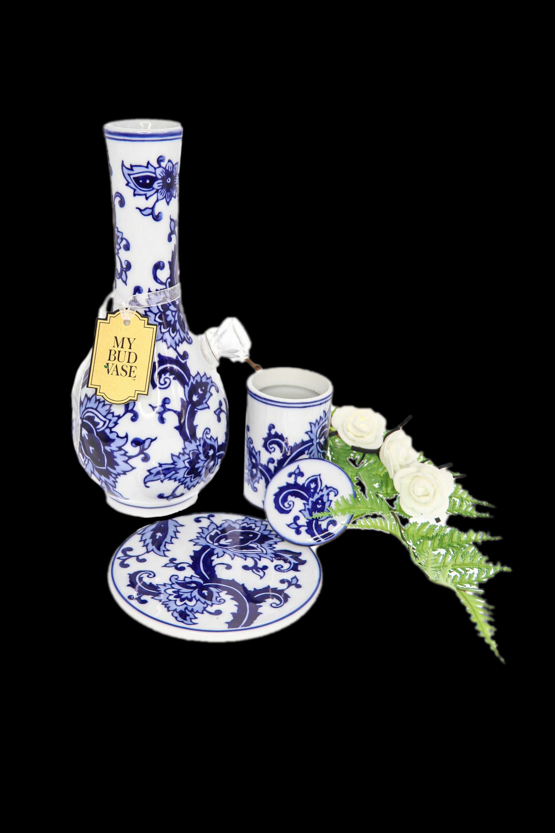 My Bud Vase Luck Porcelain Bong Set: A Stunning Smoking Companion