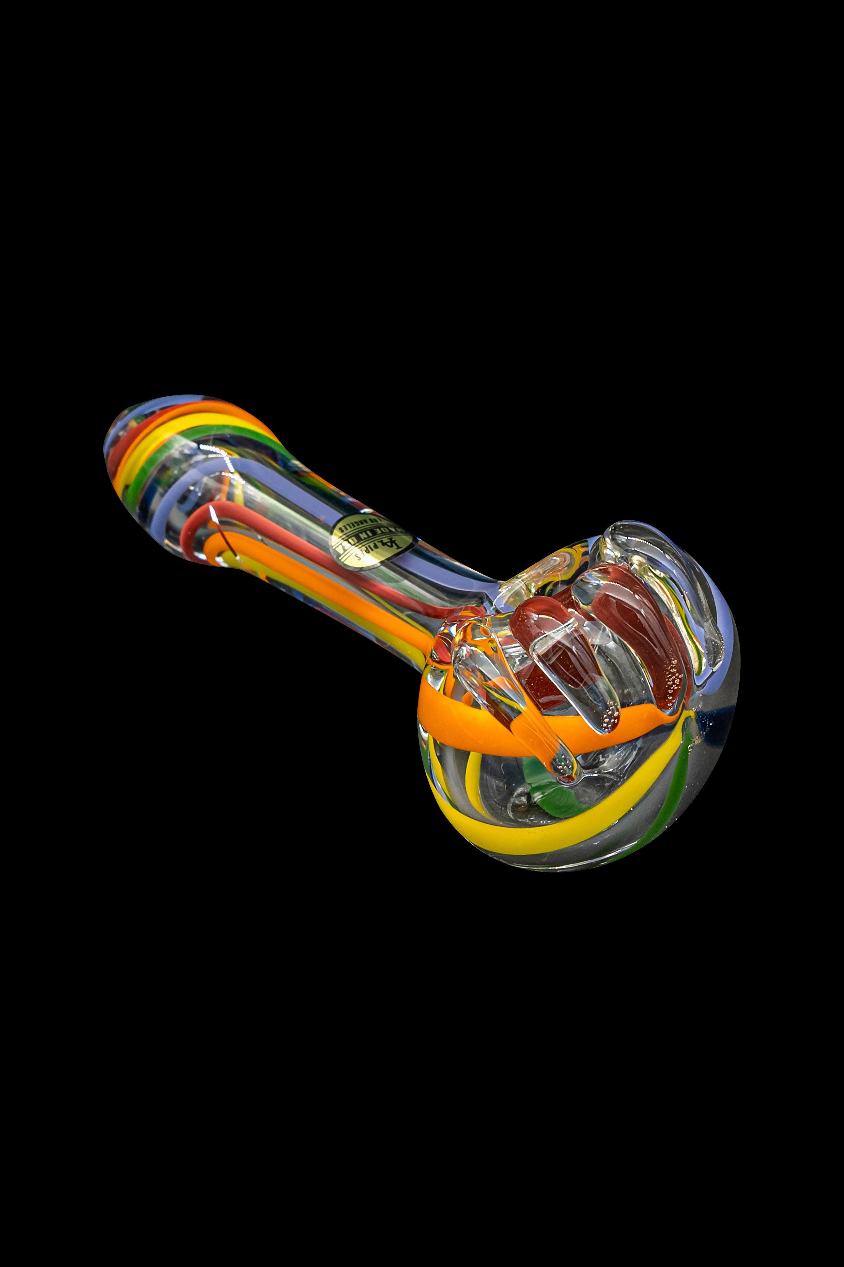 LA Pipes Stunning Rainbow Spoon Pipe